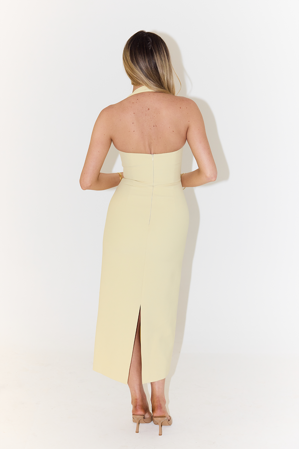 Halter Midi Dress Halter Midi Dress