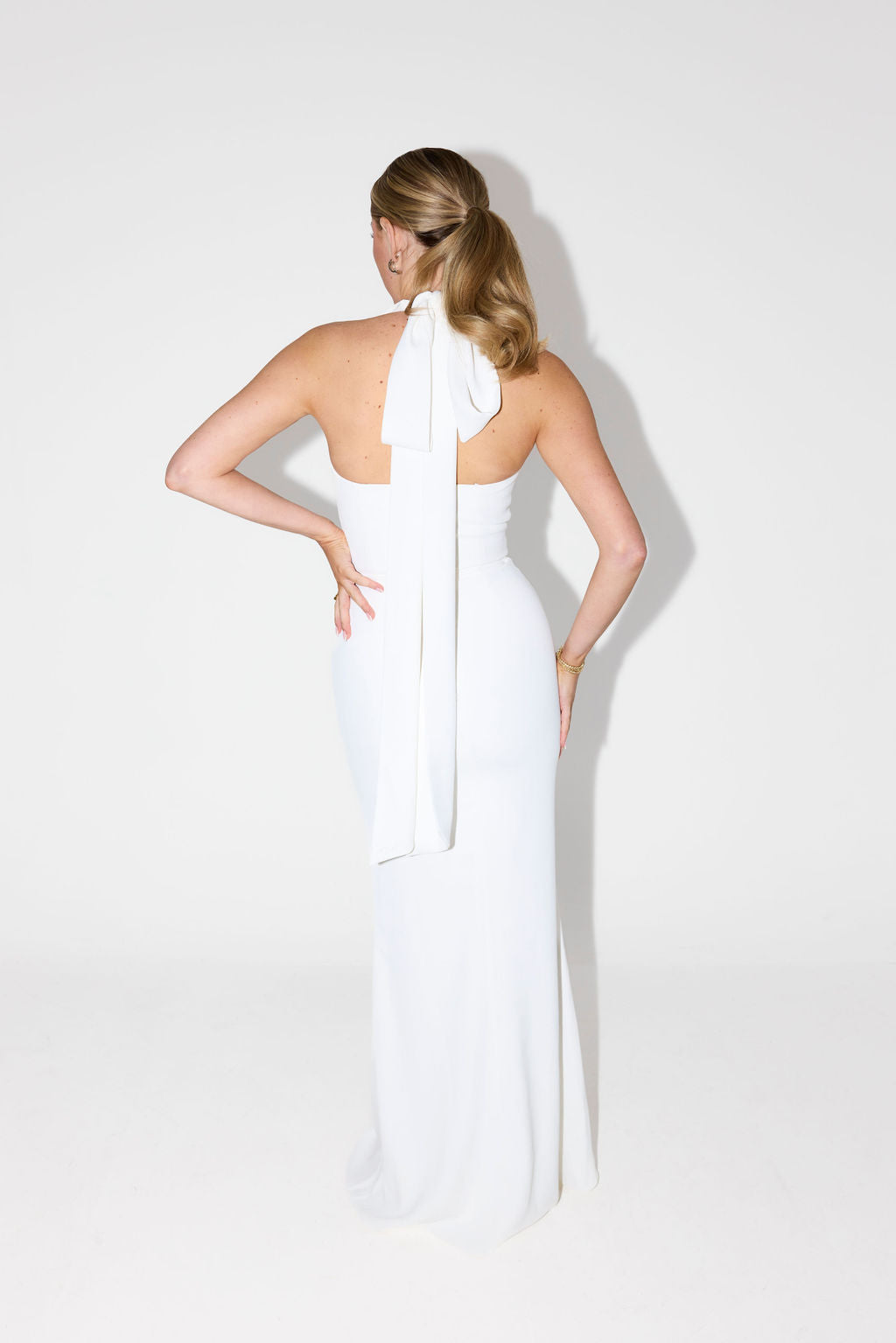 Halter Neck Maxi Dress