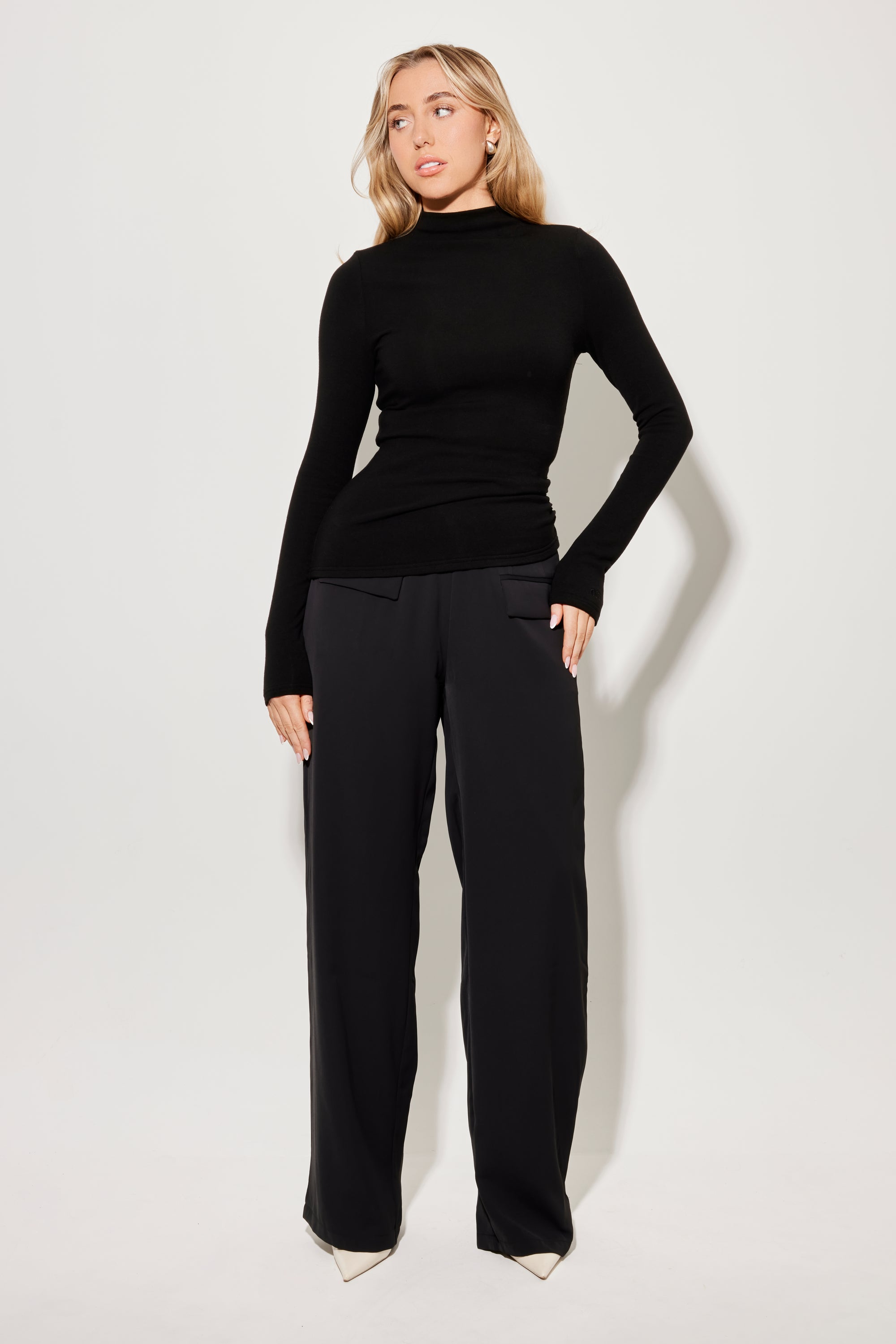 Long Sleeve Knitted Top