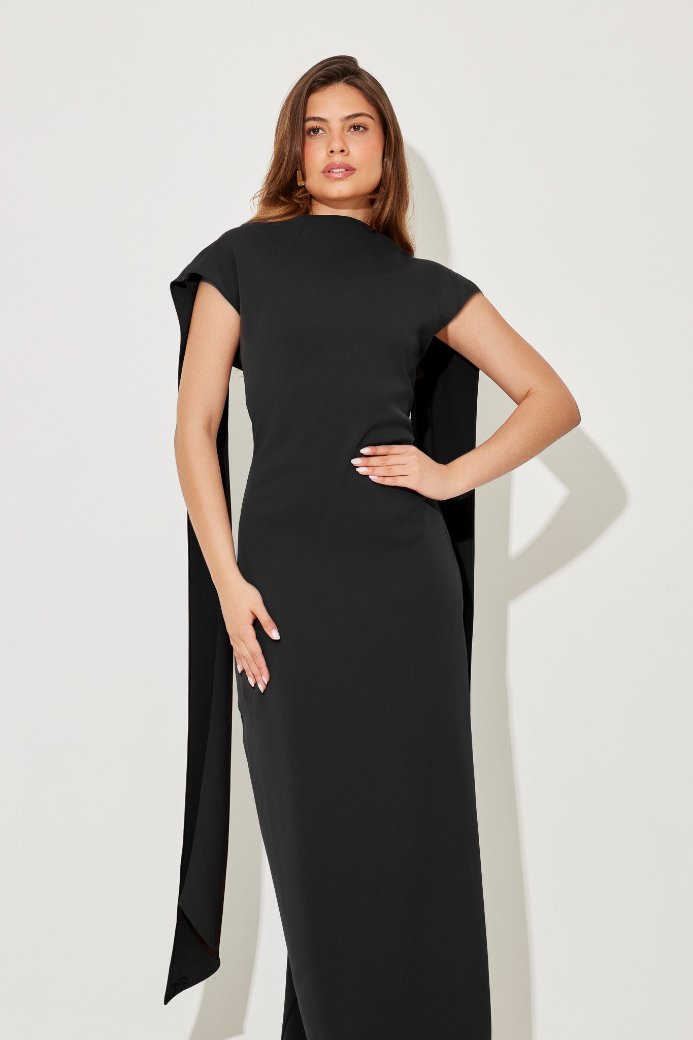 Drape Maxi Dress – Odd Muse Middle East