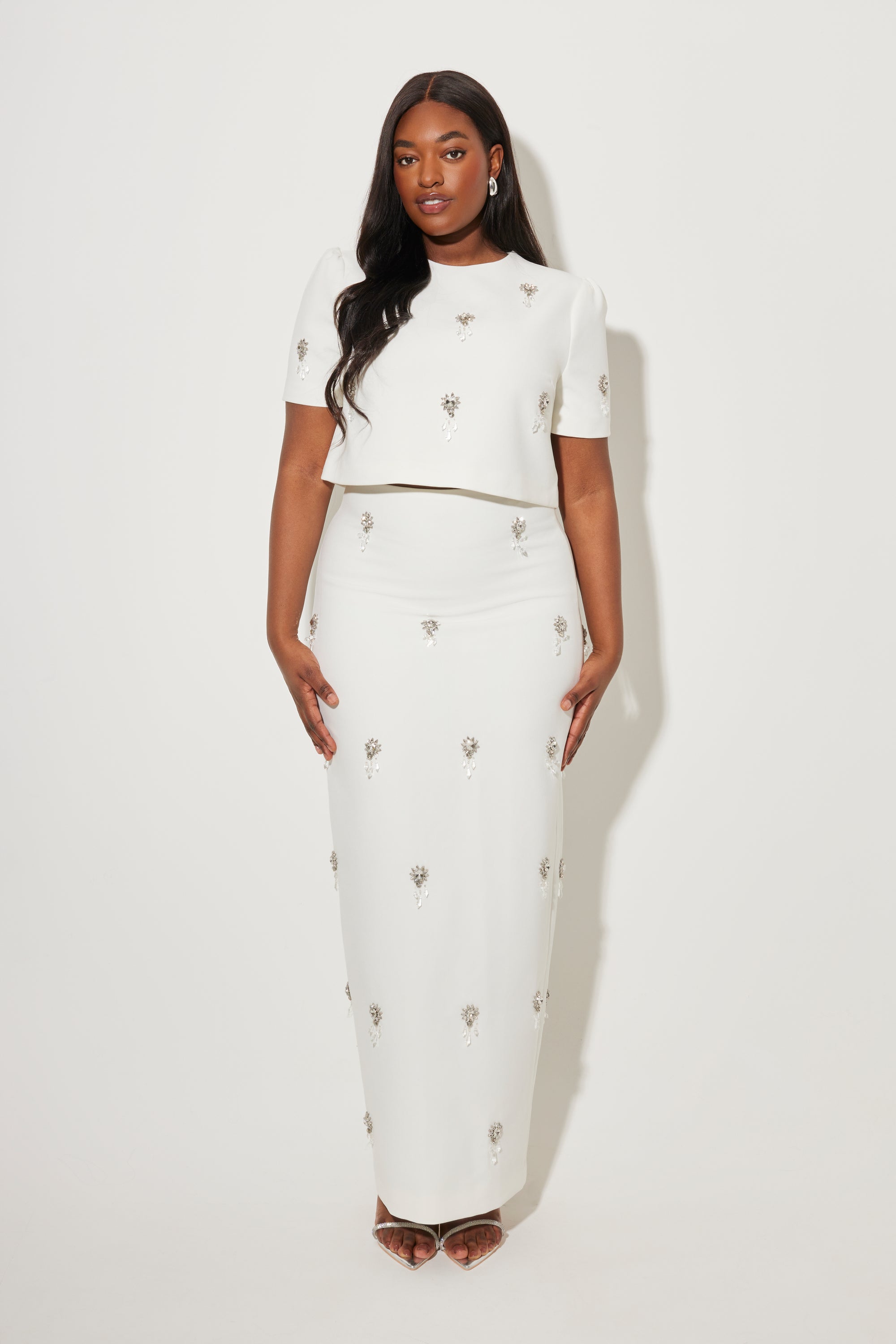 The Ultimate Muse Crystal Tee | White
