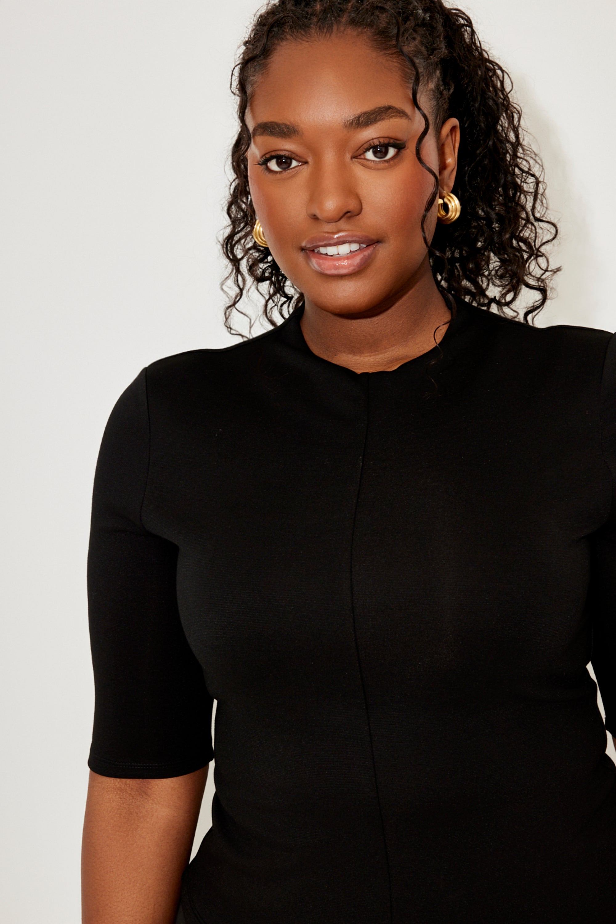 The Ultimate Muse Knitted Top | Black