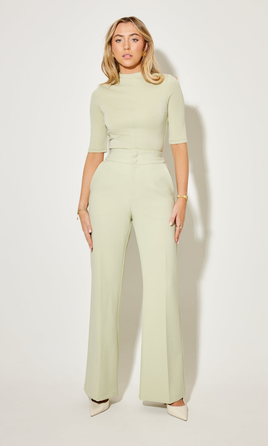 Structured Trousers