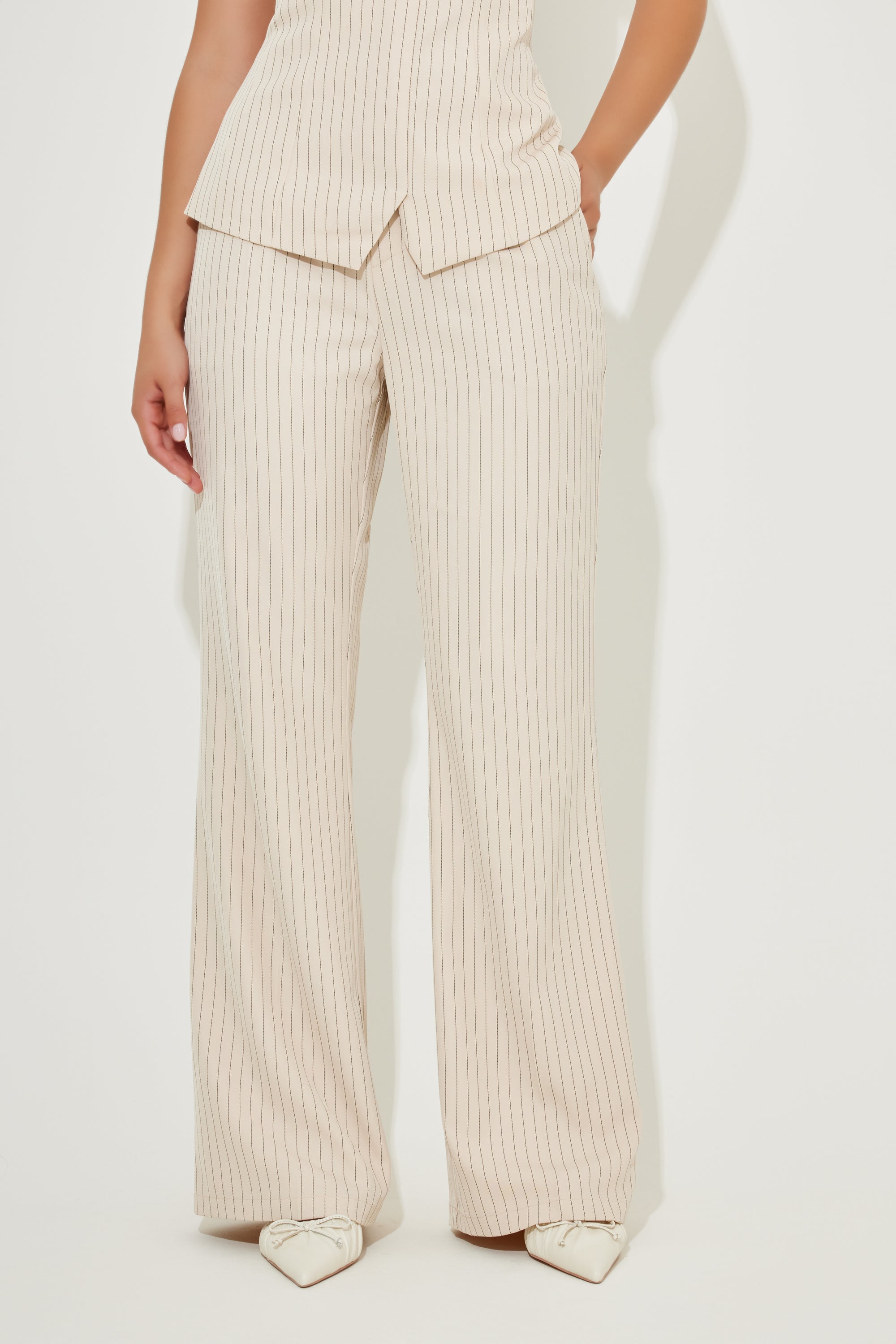 The Ultimate Muse Pin Stripe Trousers