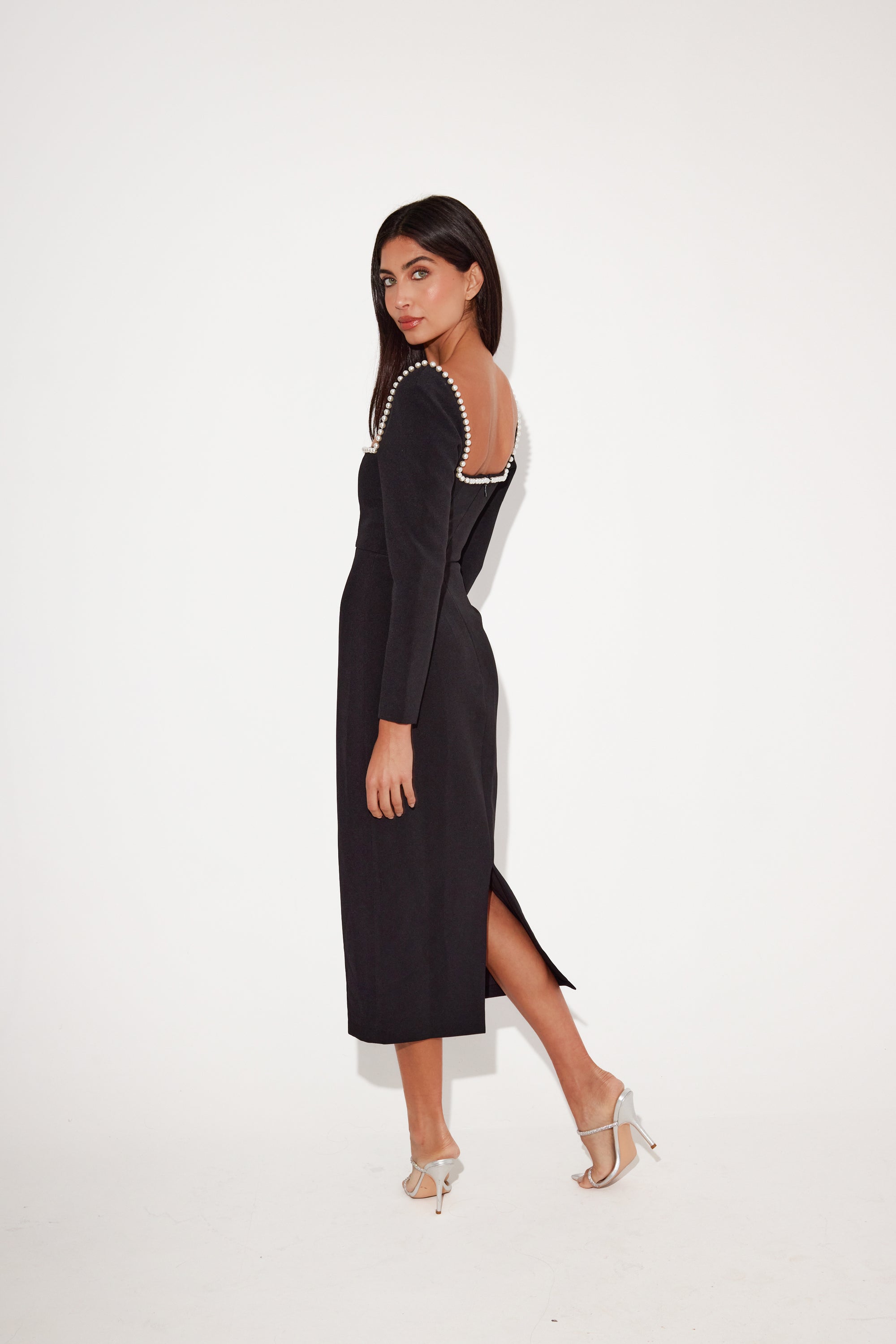 Pearl Midi Dress