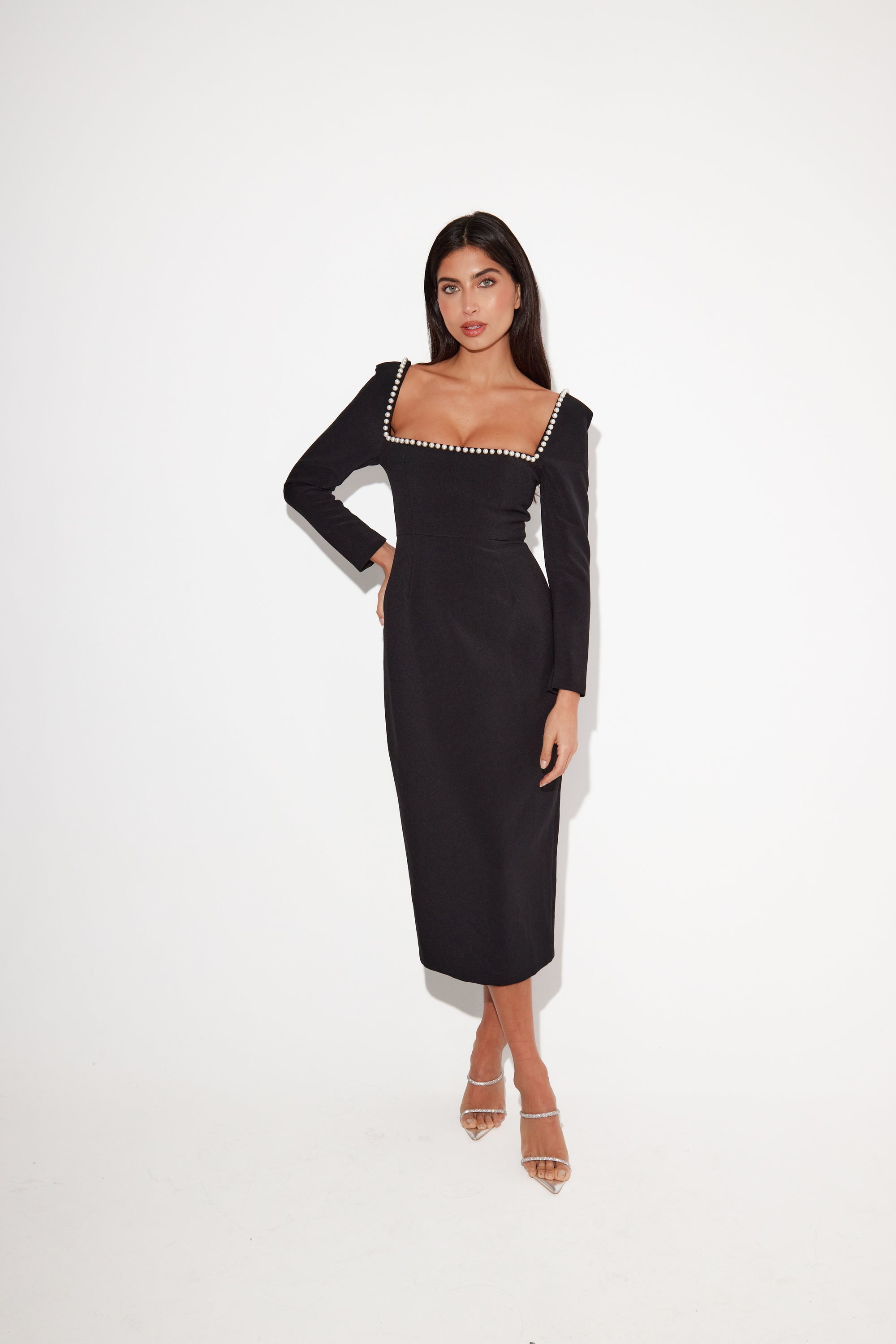 Pearl Midi Dress