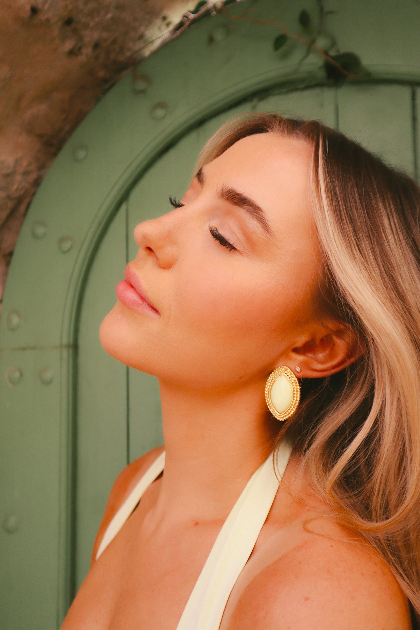 Heaven Mayhem Earrings | Lime