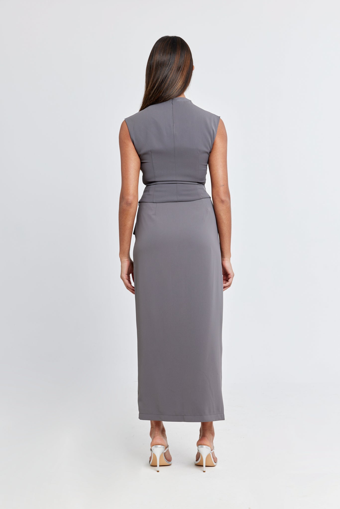 The Ultimate Muse Midi Skirt | Slate Grey