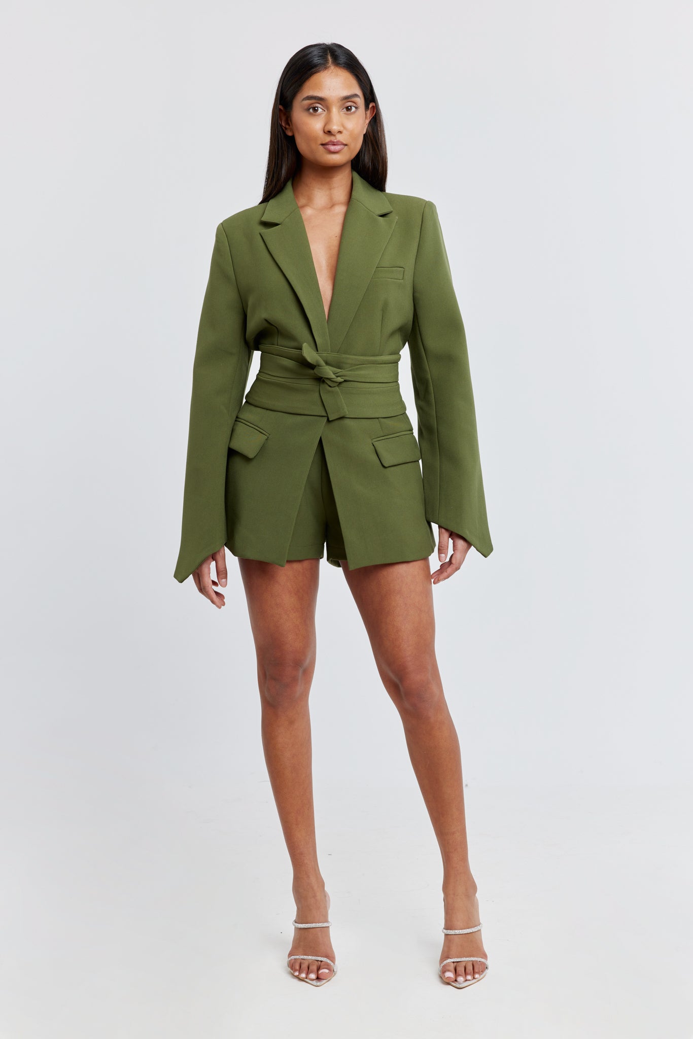 Belted Blazer