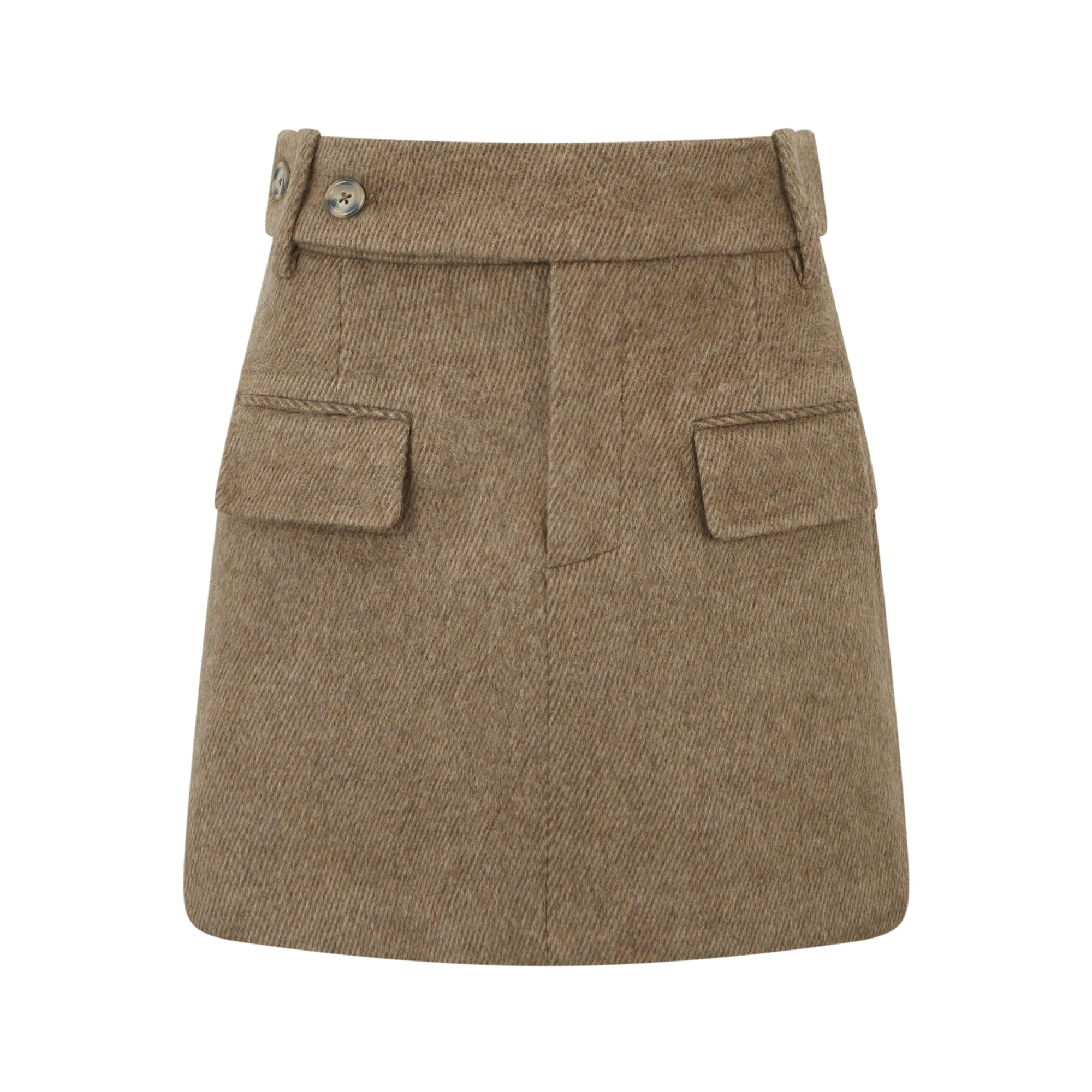The Ultimate Muse Tweed Mini Skirt | Brown
