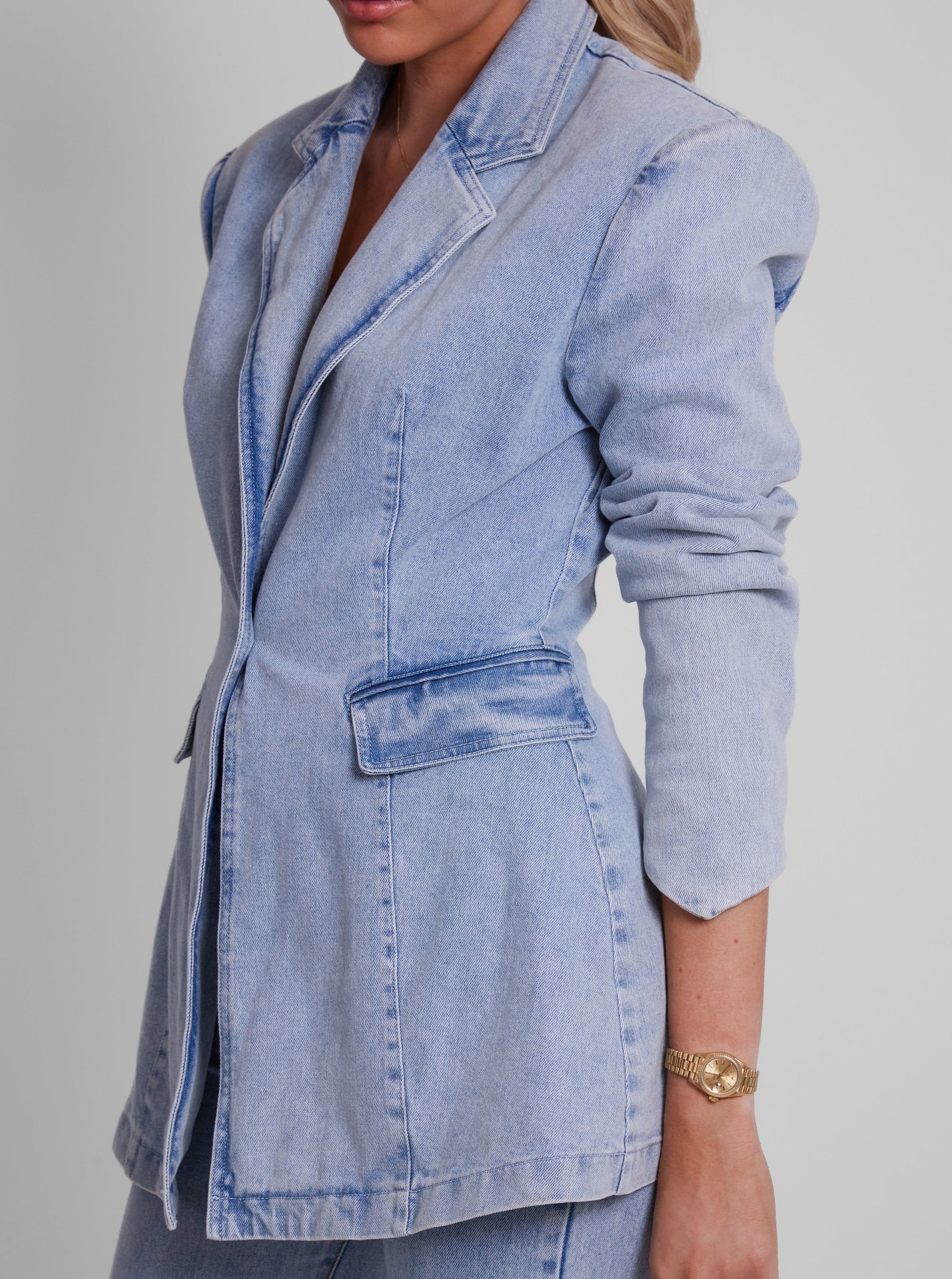 The Ultimate Muse Denim Blazer