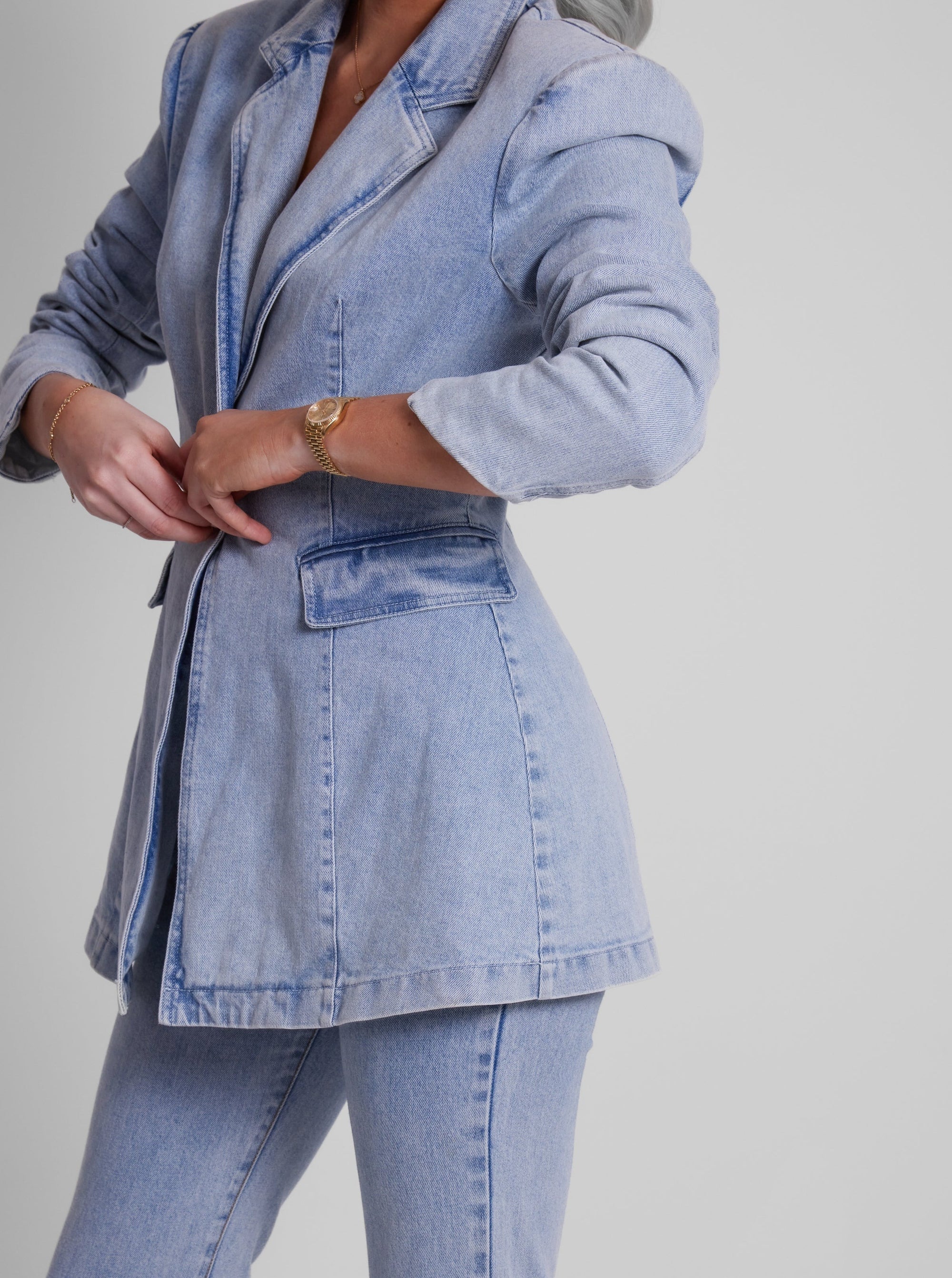 The Ultimate Muse Denim Blazer