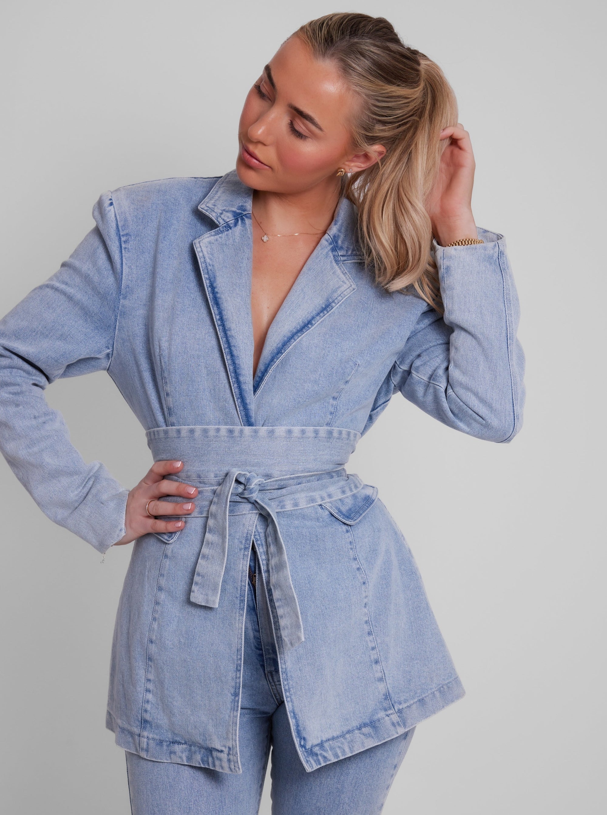 The Ultimate Muse Denim Blazer