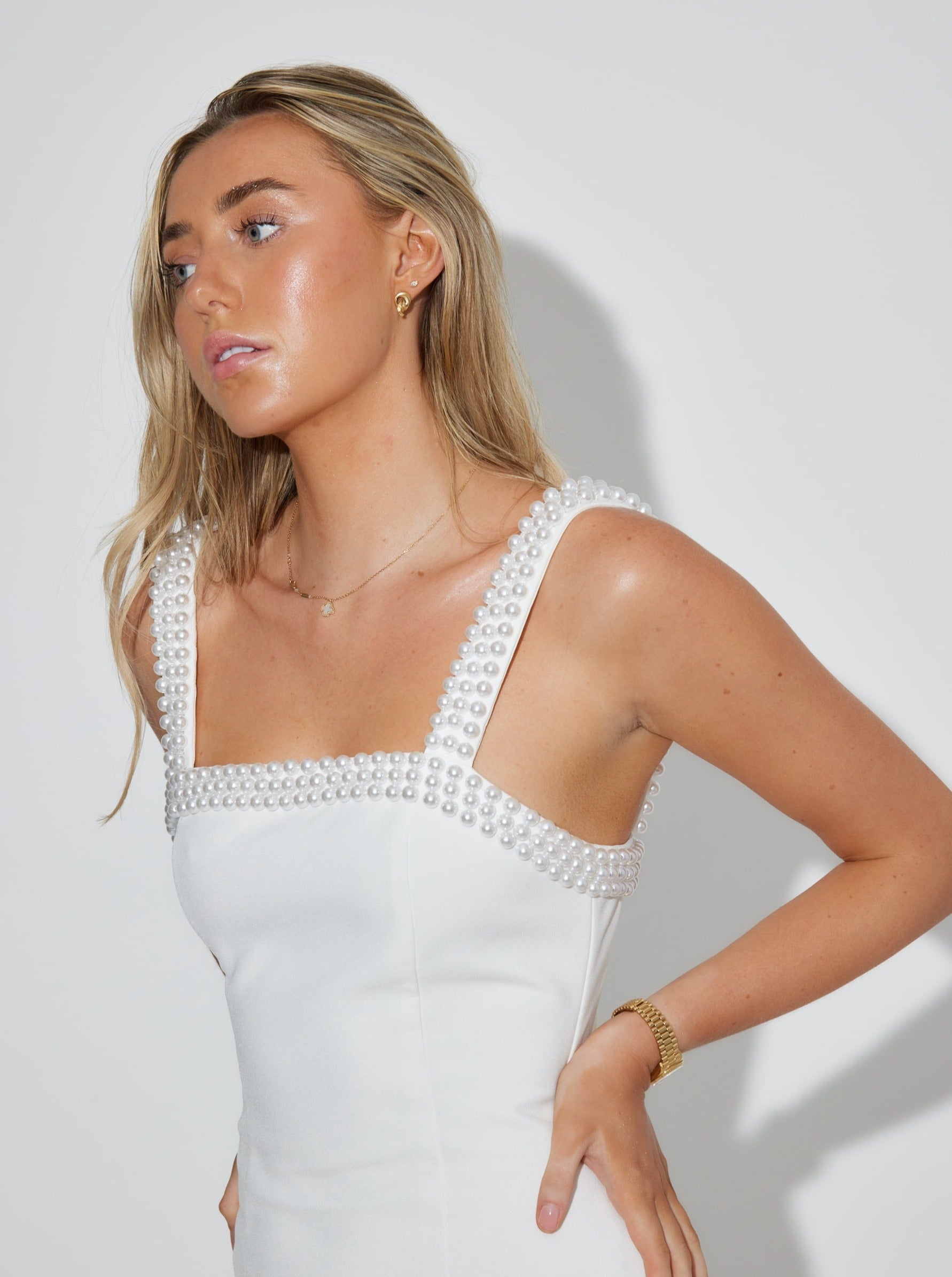 Pearl Midi Dress