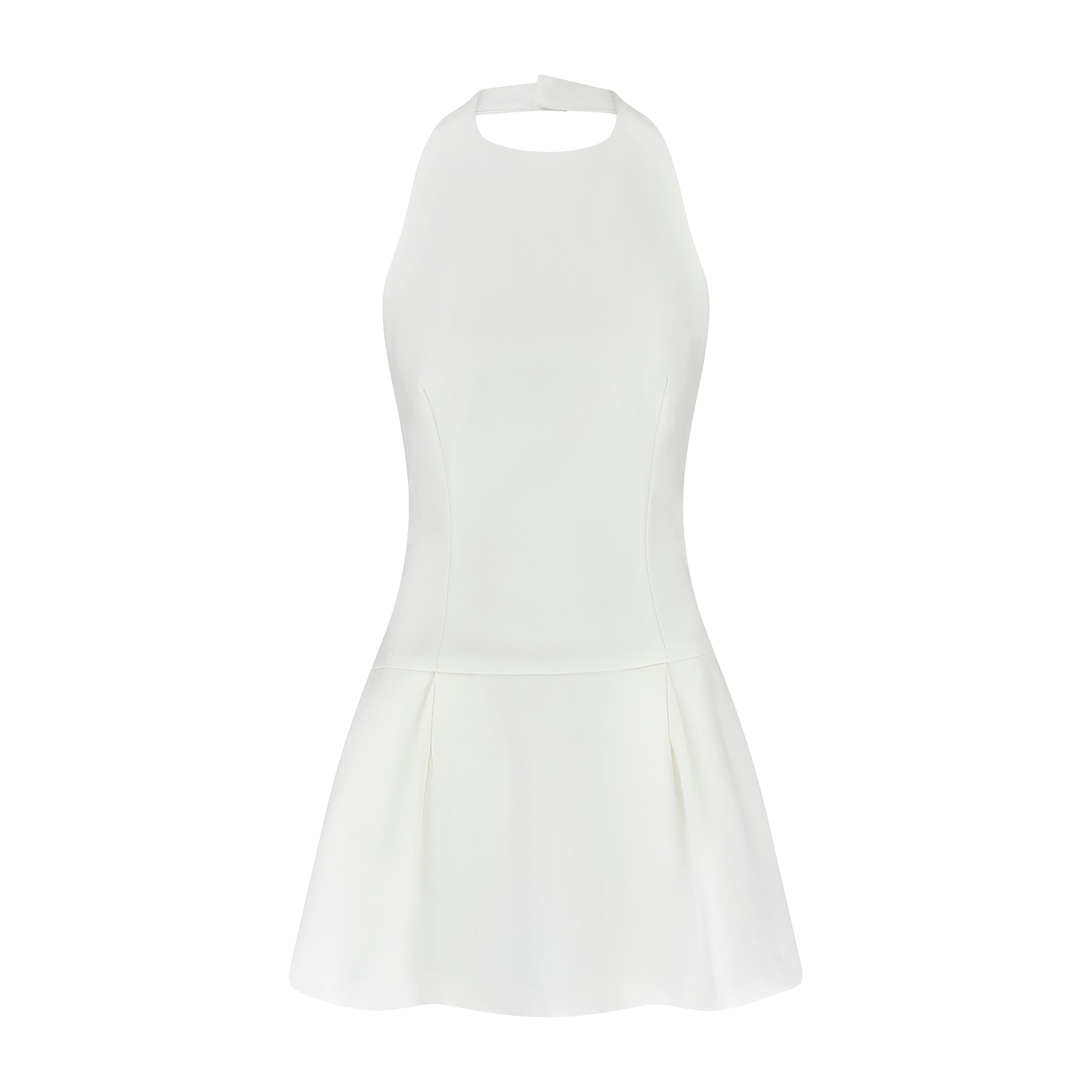 Dropped Hem Mini Dress