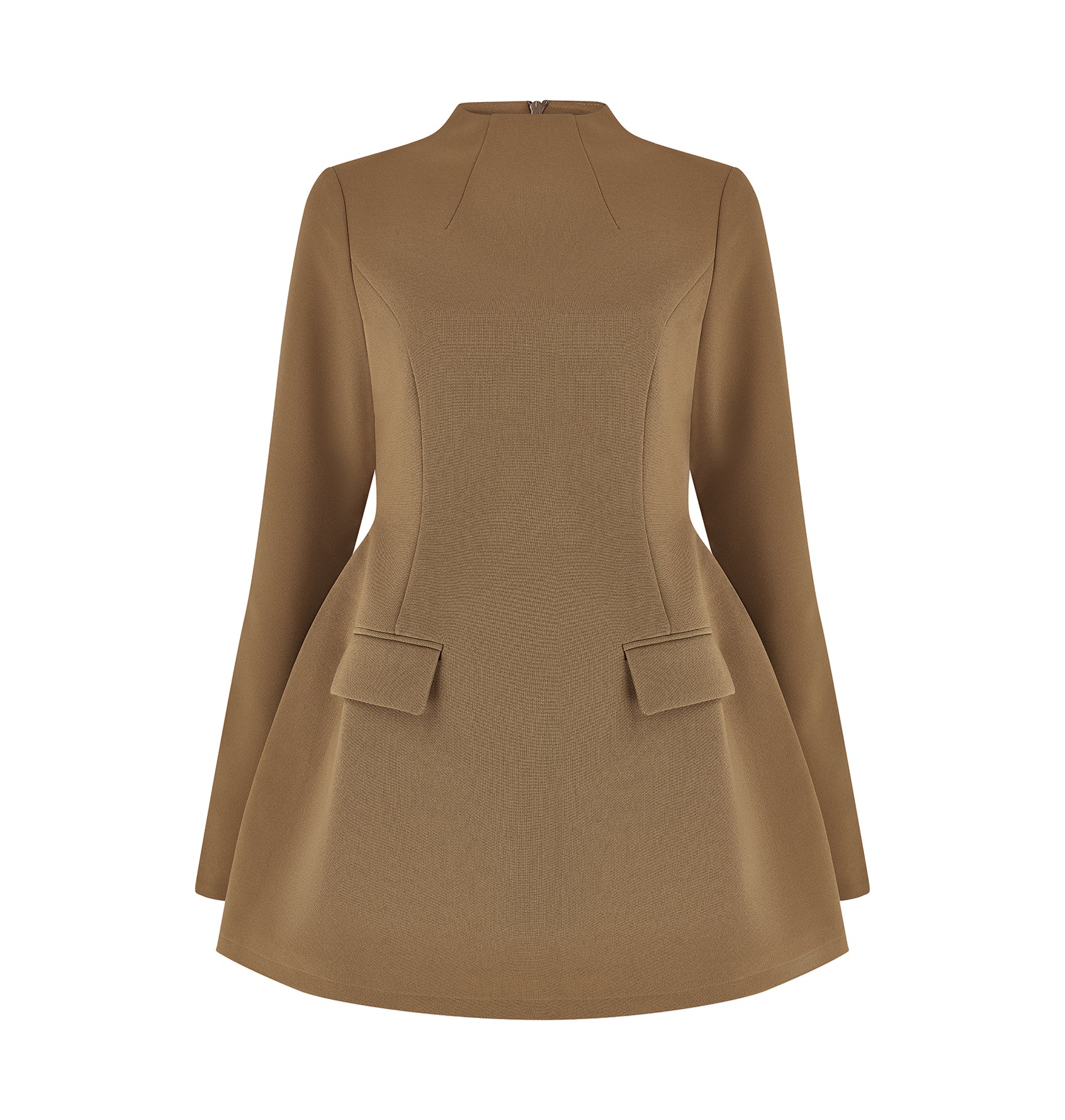 Split Sleeve Mini Dress