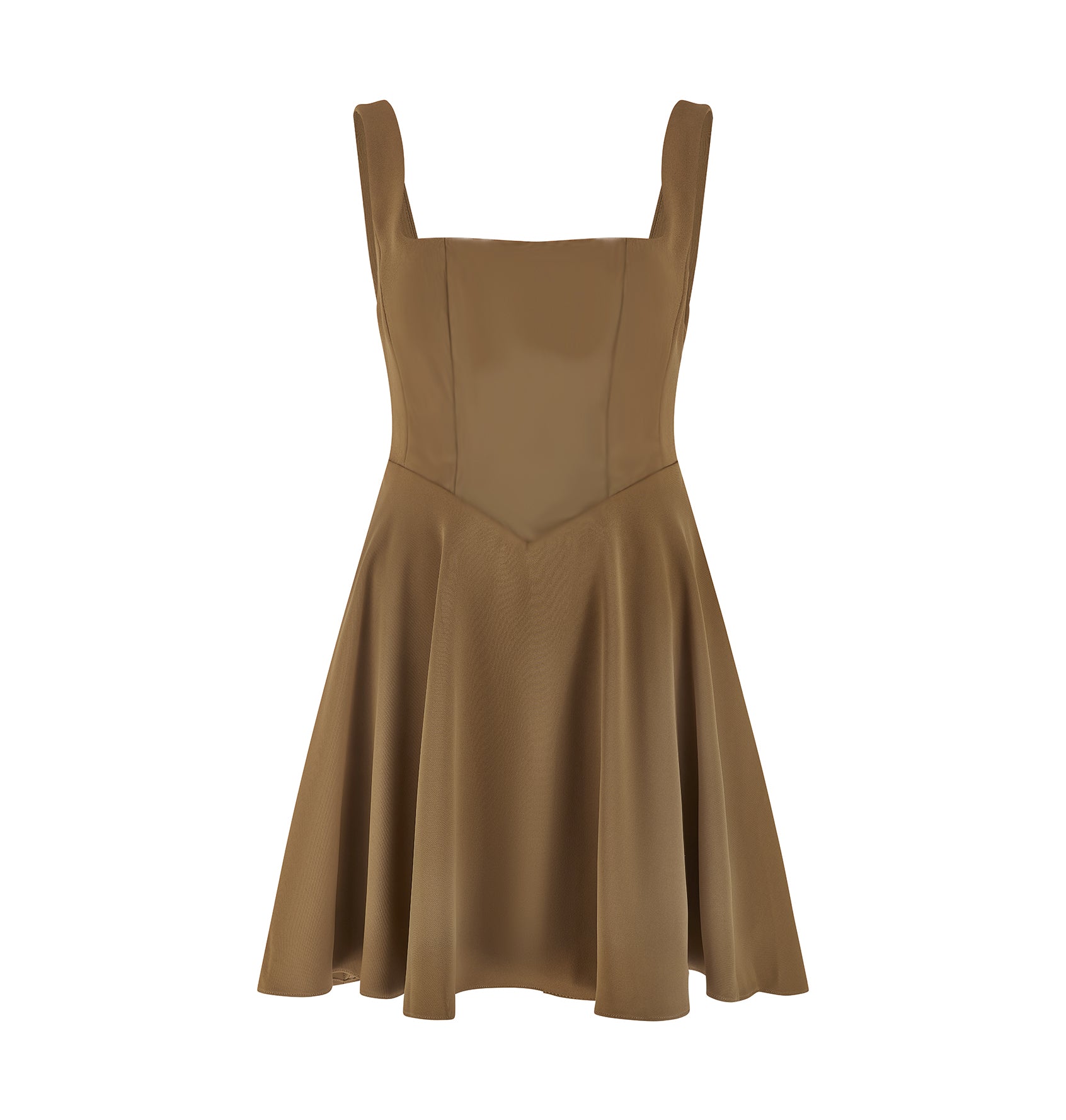 Square Neck Mini Dress