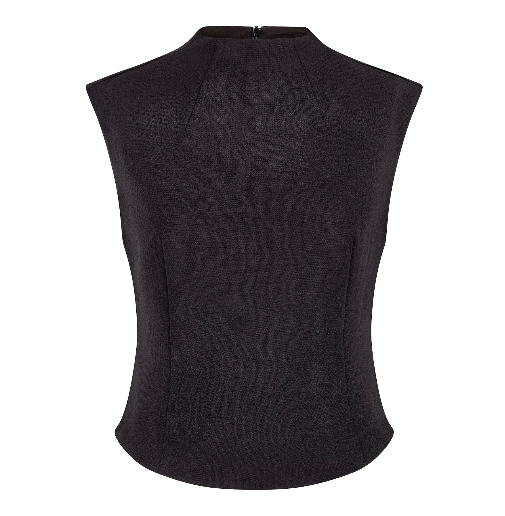 The Ultimate Muse Structured Sleeveless Top | Black