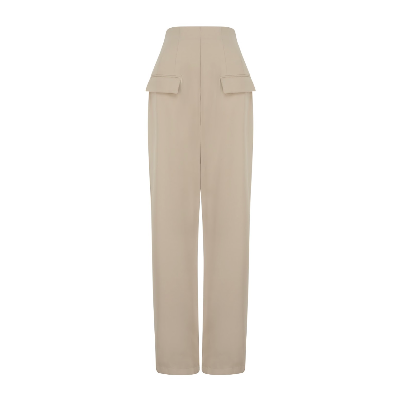 The Ultimate Muse Wide Leg Trousers | Taupe