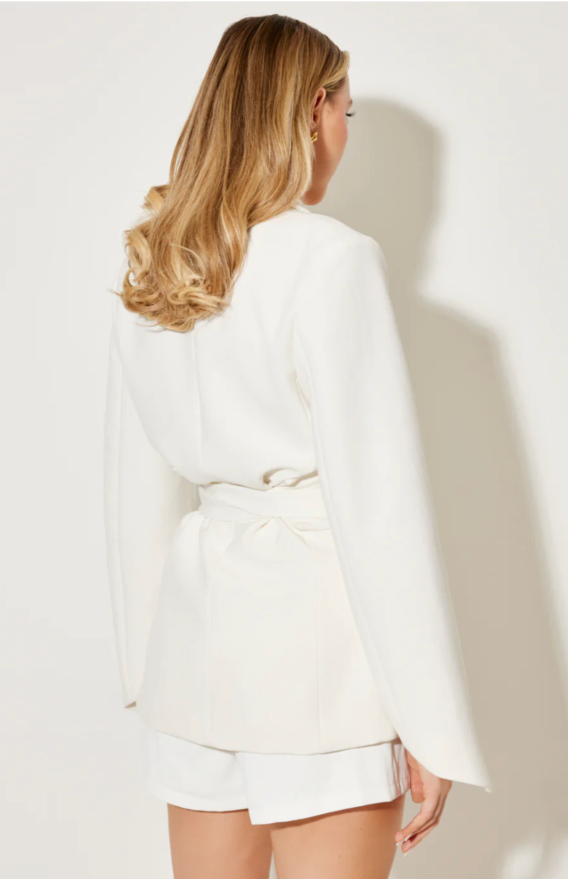 Belted Blazer