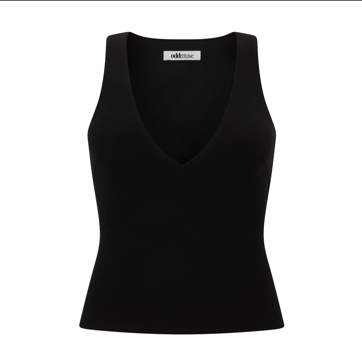 The Ultimate Muse V-Neck Knitted Top | Black