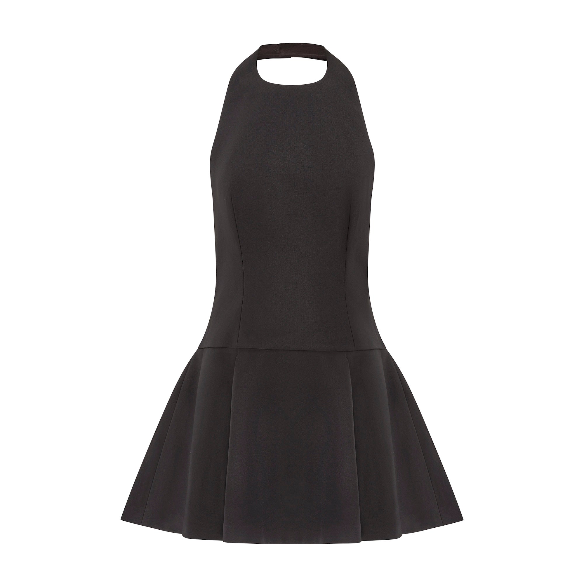 Dropped Hem Mini Dress