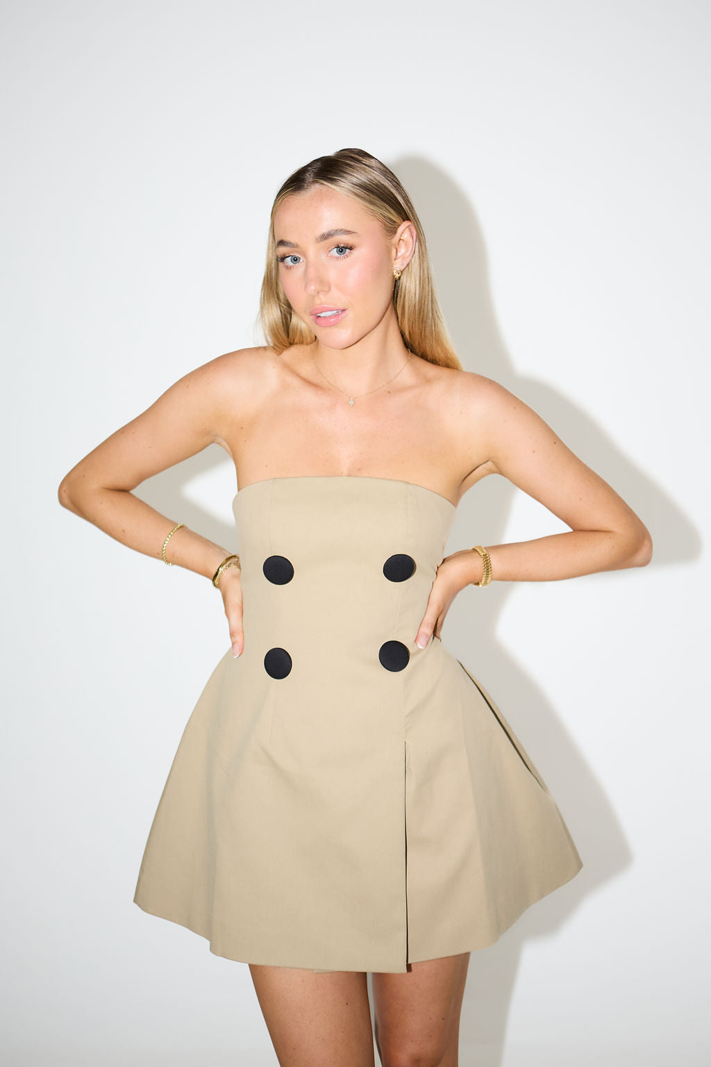 Trench Mini Dress