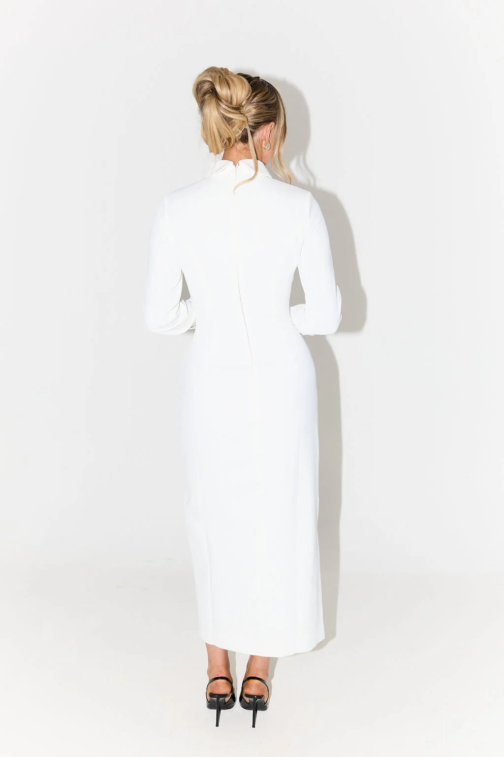 Collar Maxi Dress