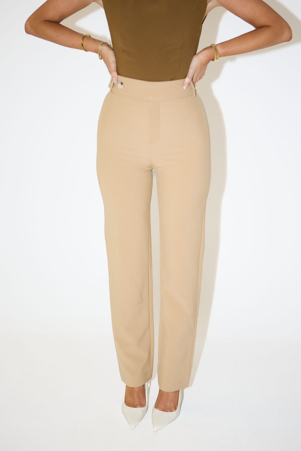 Straight leg Trousers
