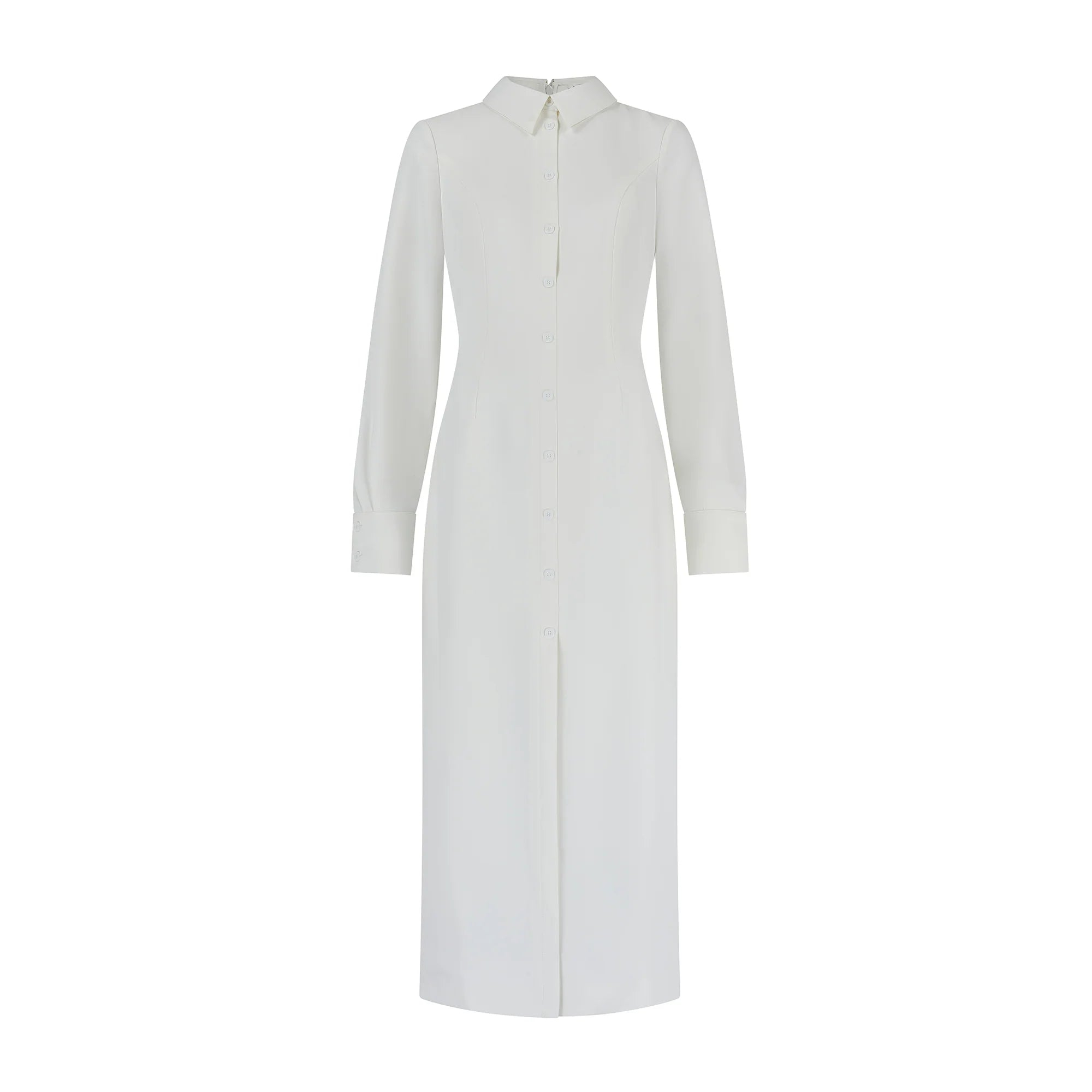 Collar Maxi Dress