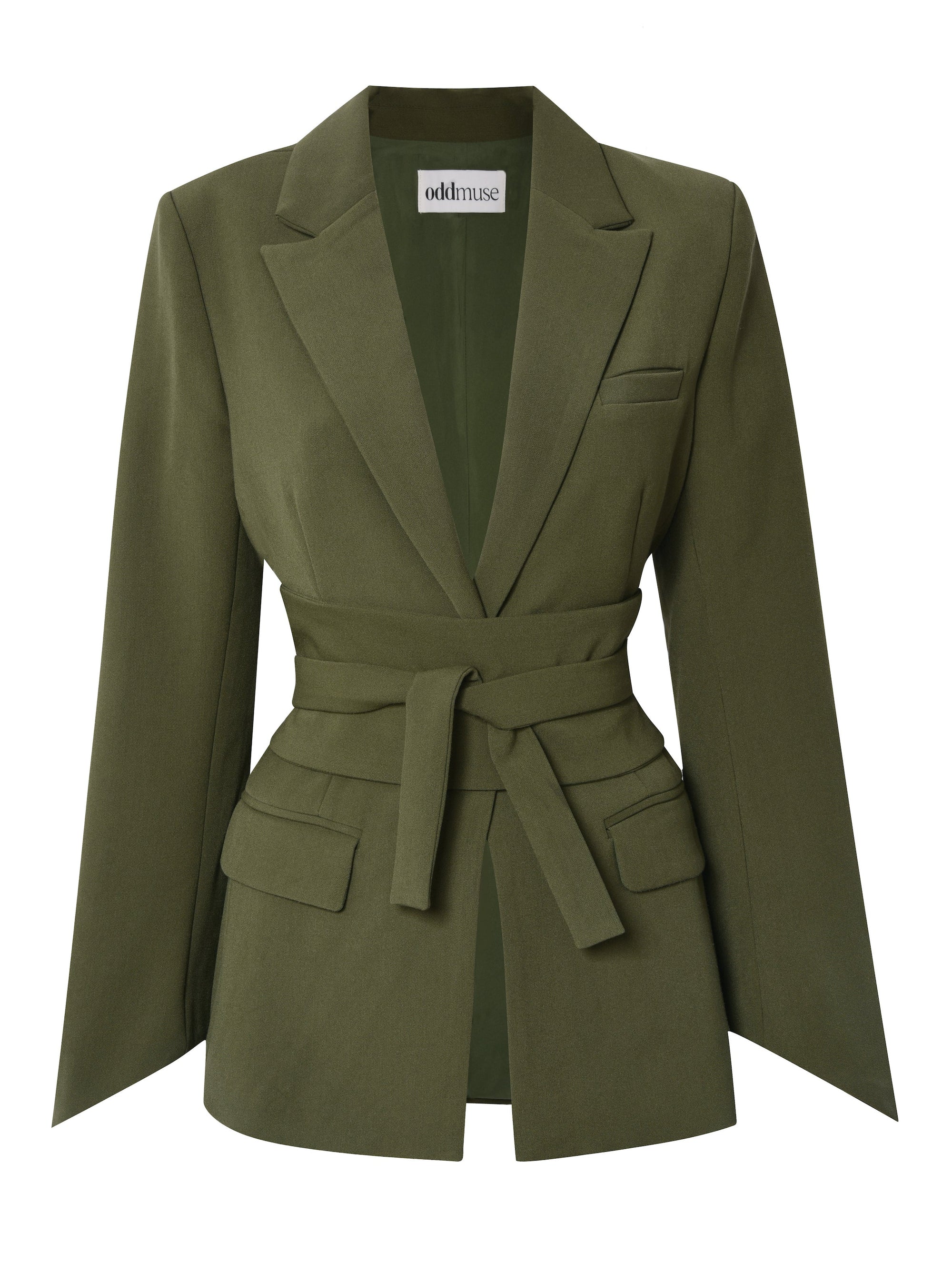 Belted Blazer
