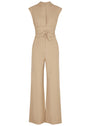 The Ultimate Muse Sleeveless Jumpsuit | Camel