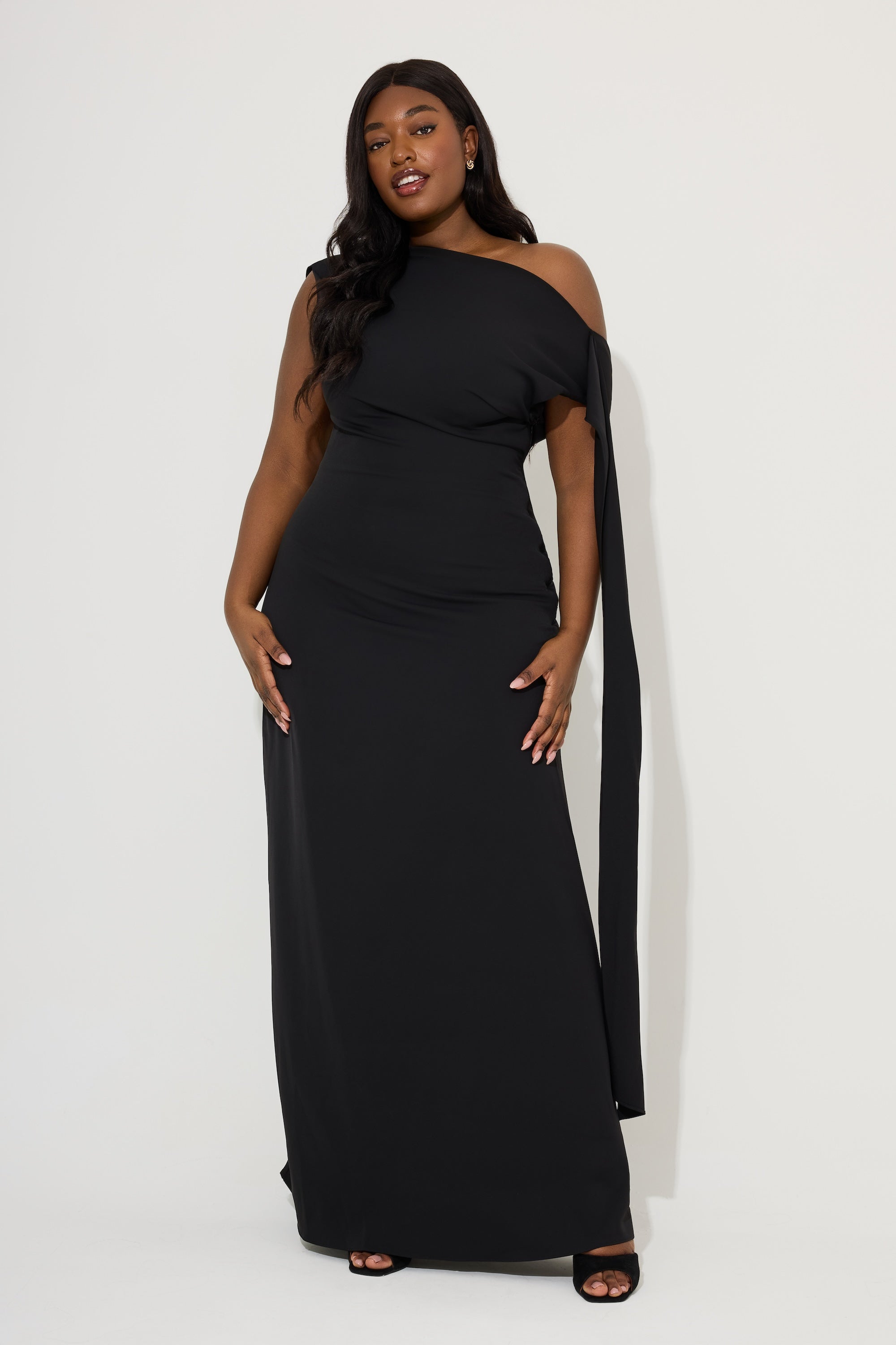Drape Maxi Dress