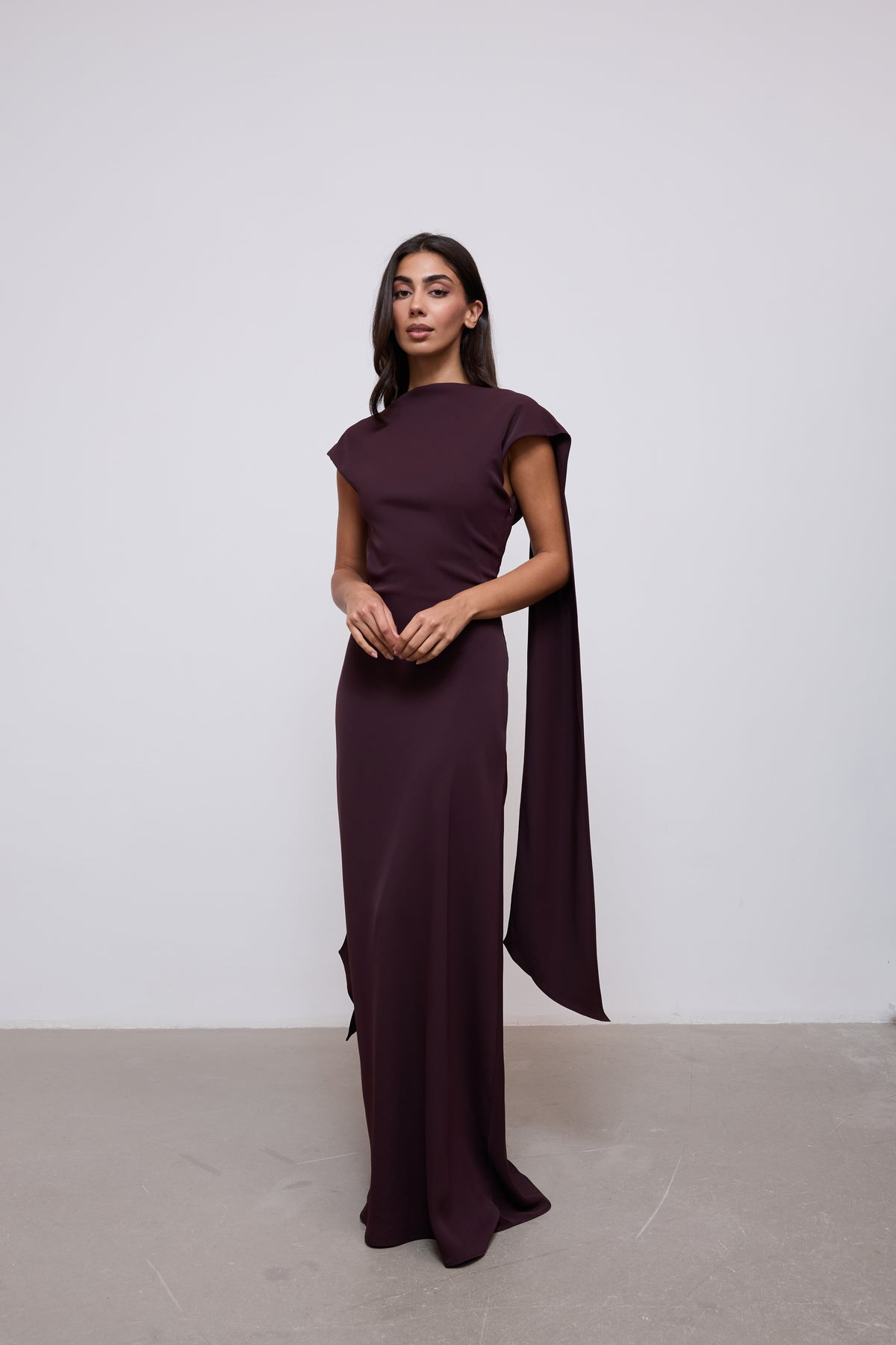 Drape Maxi Dress