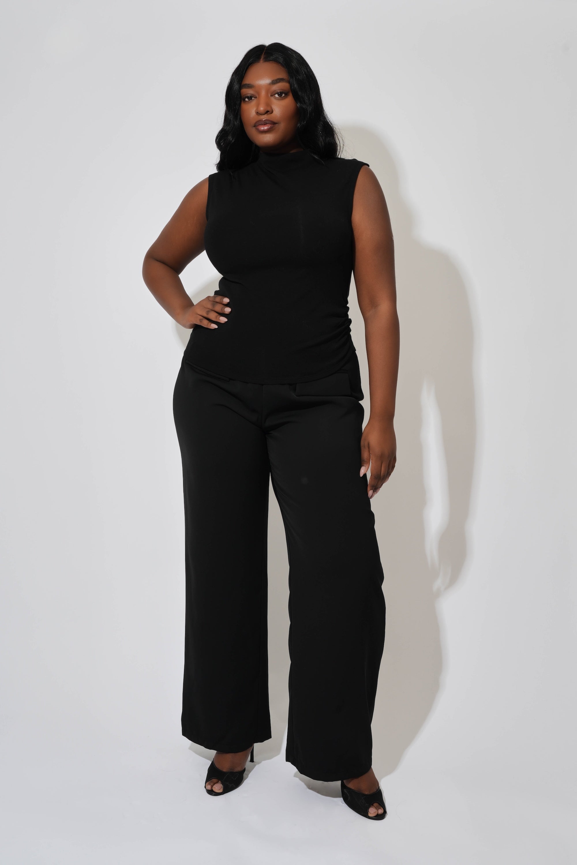 Sleeveless Knitted Top