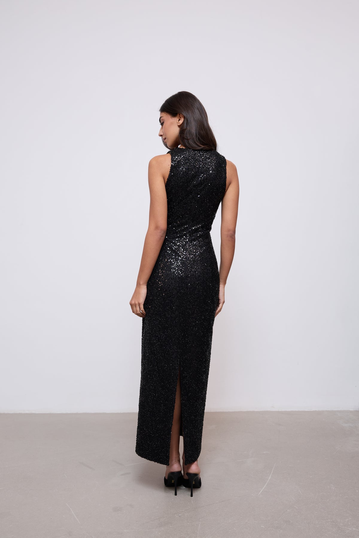 Sequin Midi Dress
