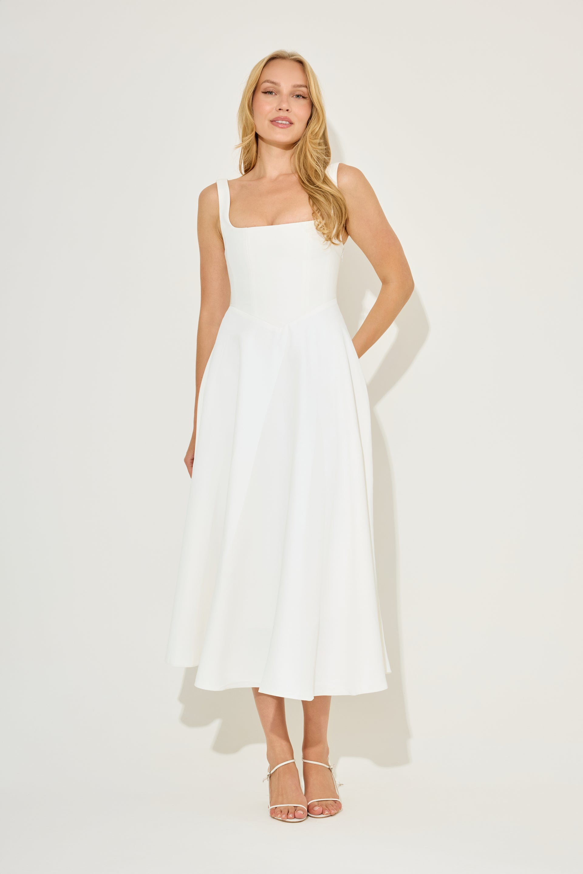 petite long sleeve dress Petite Size Puff Sleeve Dress
