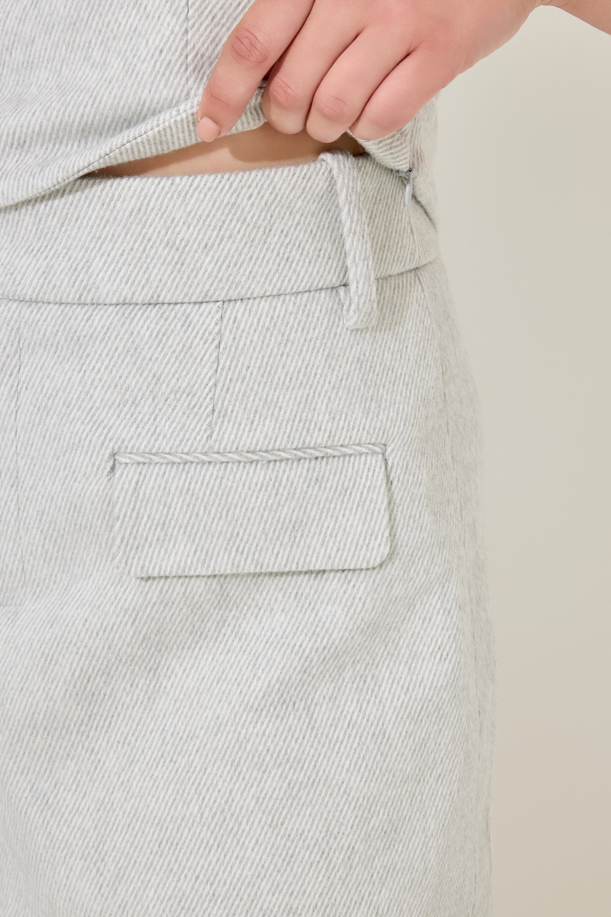 The Ultimate Muse Tweed Mini Skirt | Grey