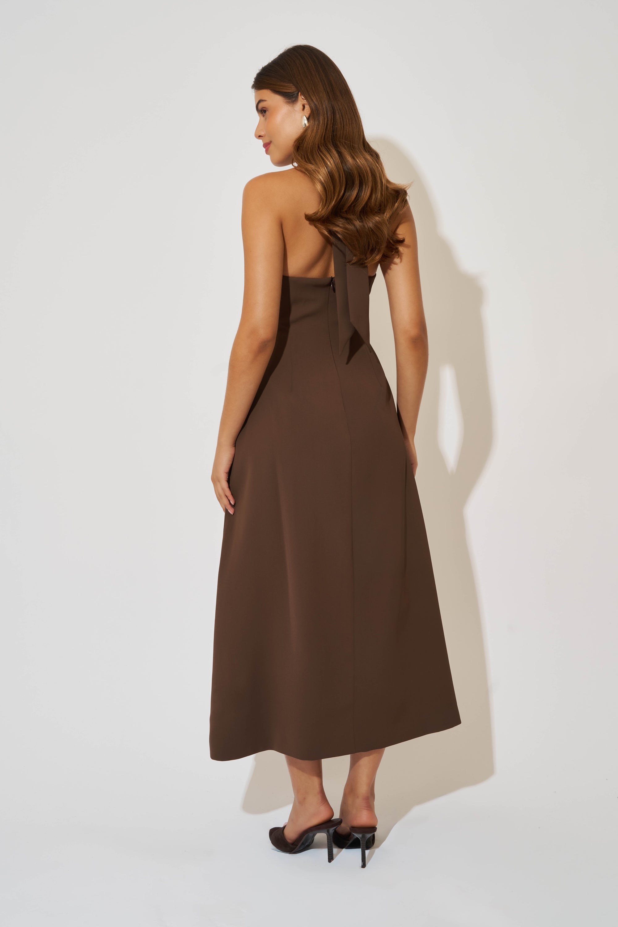 Volume Midi Dress