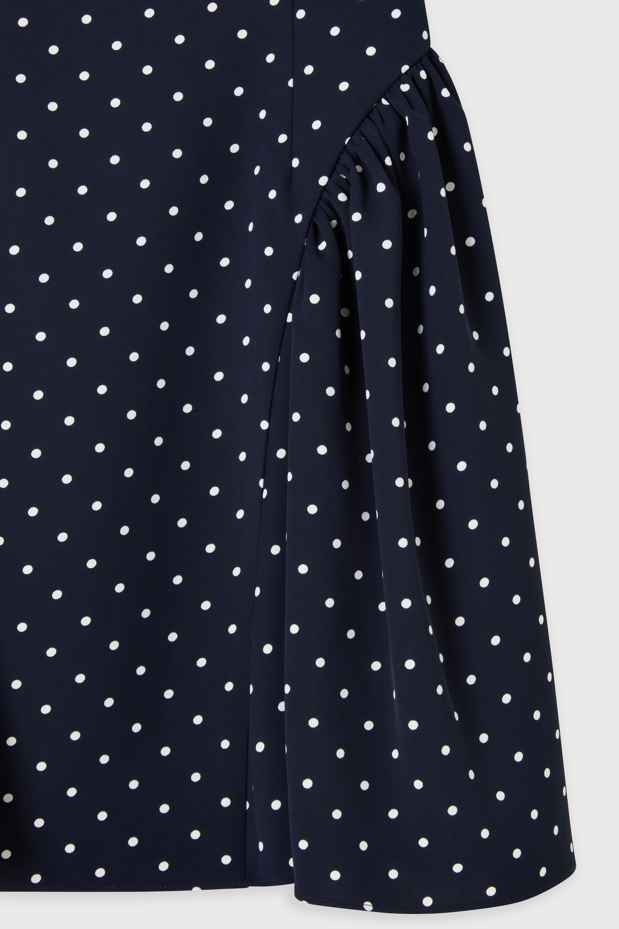 Cap Sleeve Gathered Mini Dress