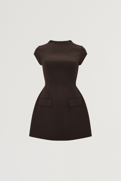 Cap Sleeve Mini Dress