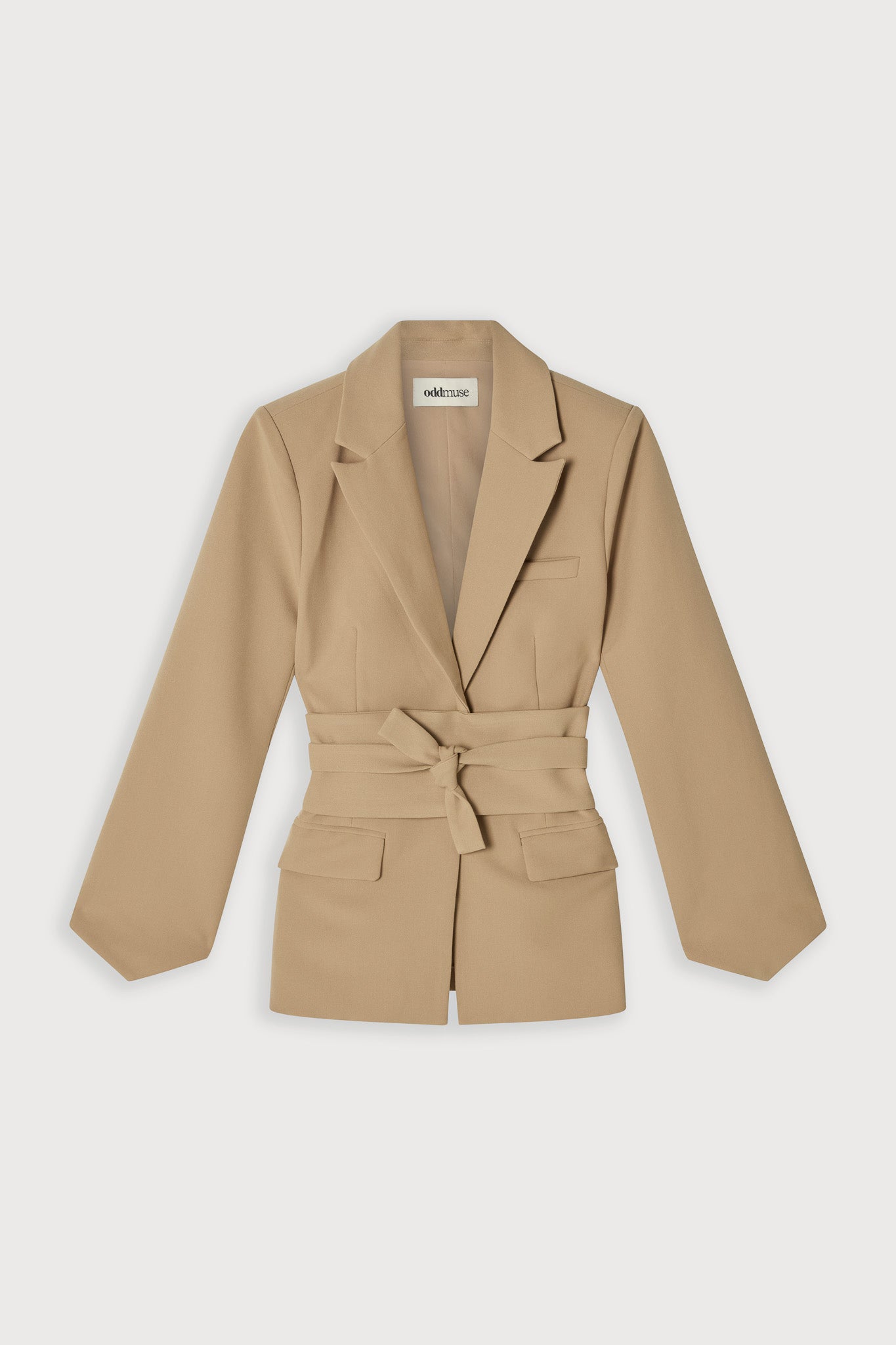 Belted Blazer
