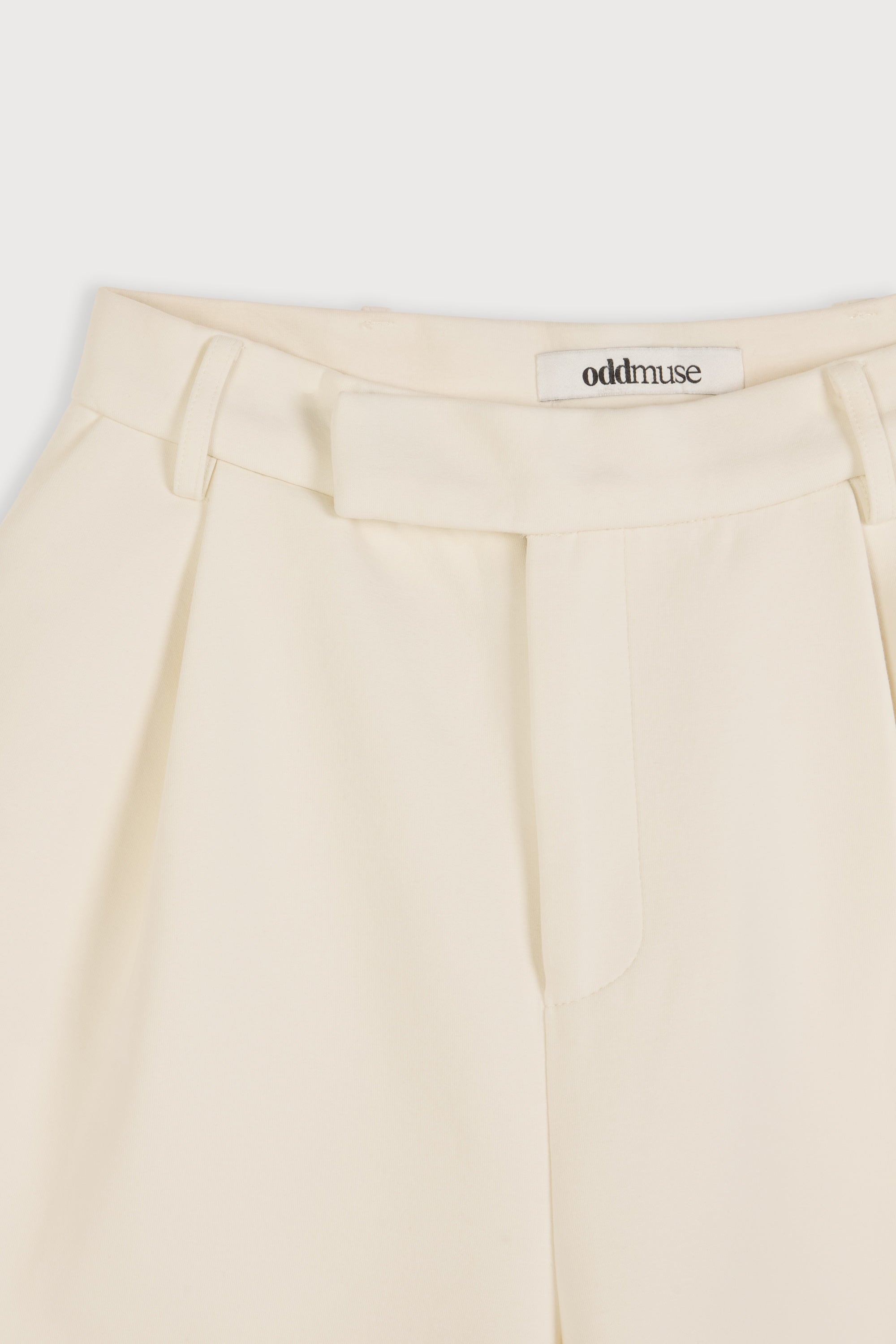 Cotton Mix Long Line Shorts