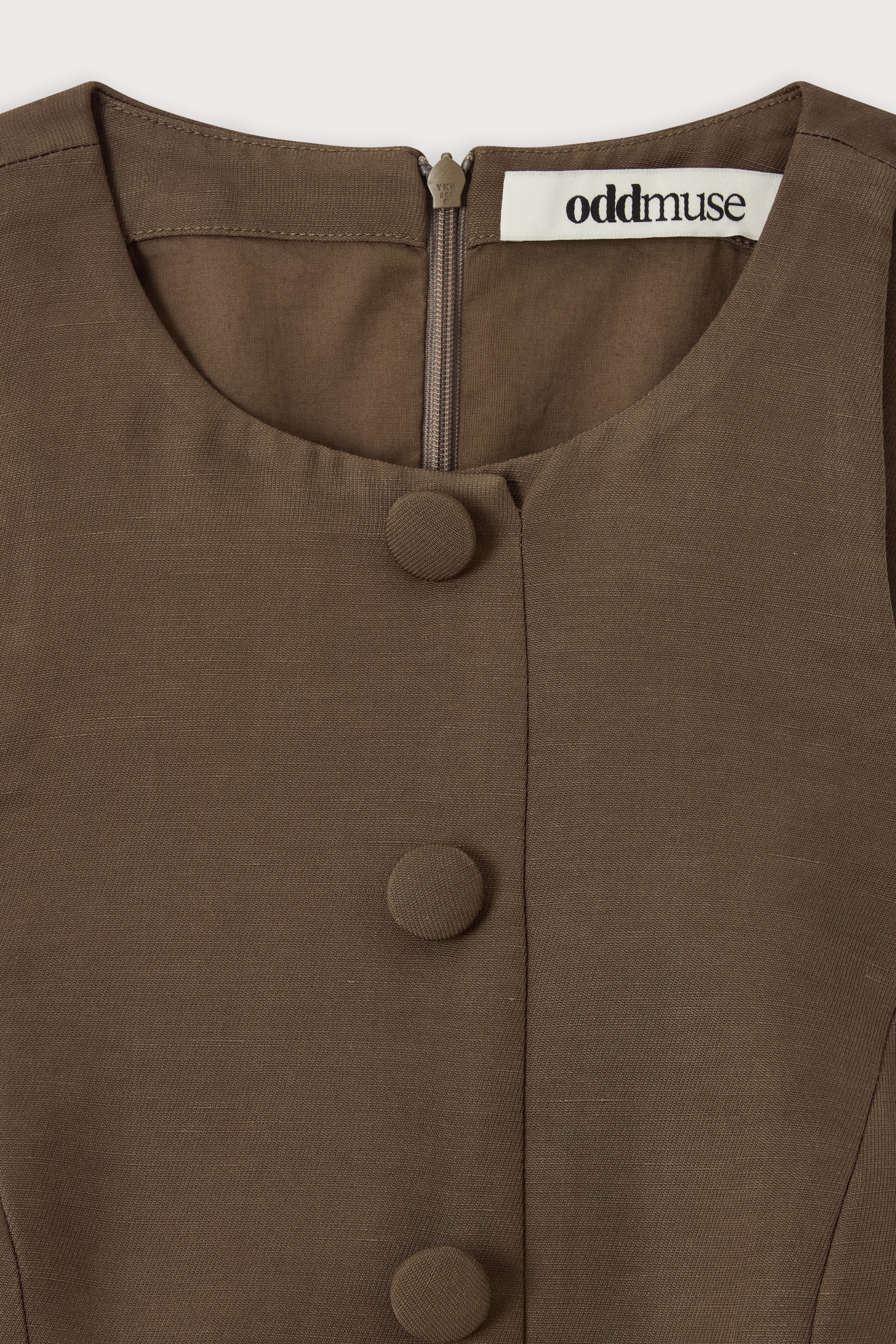 Linen Mix Waistcoat