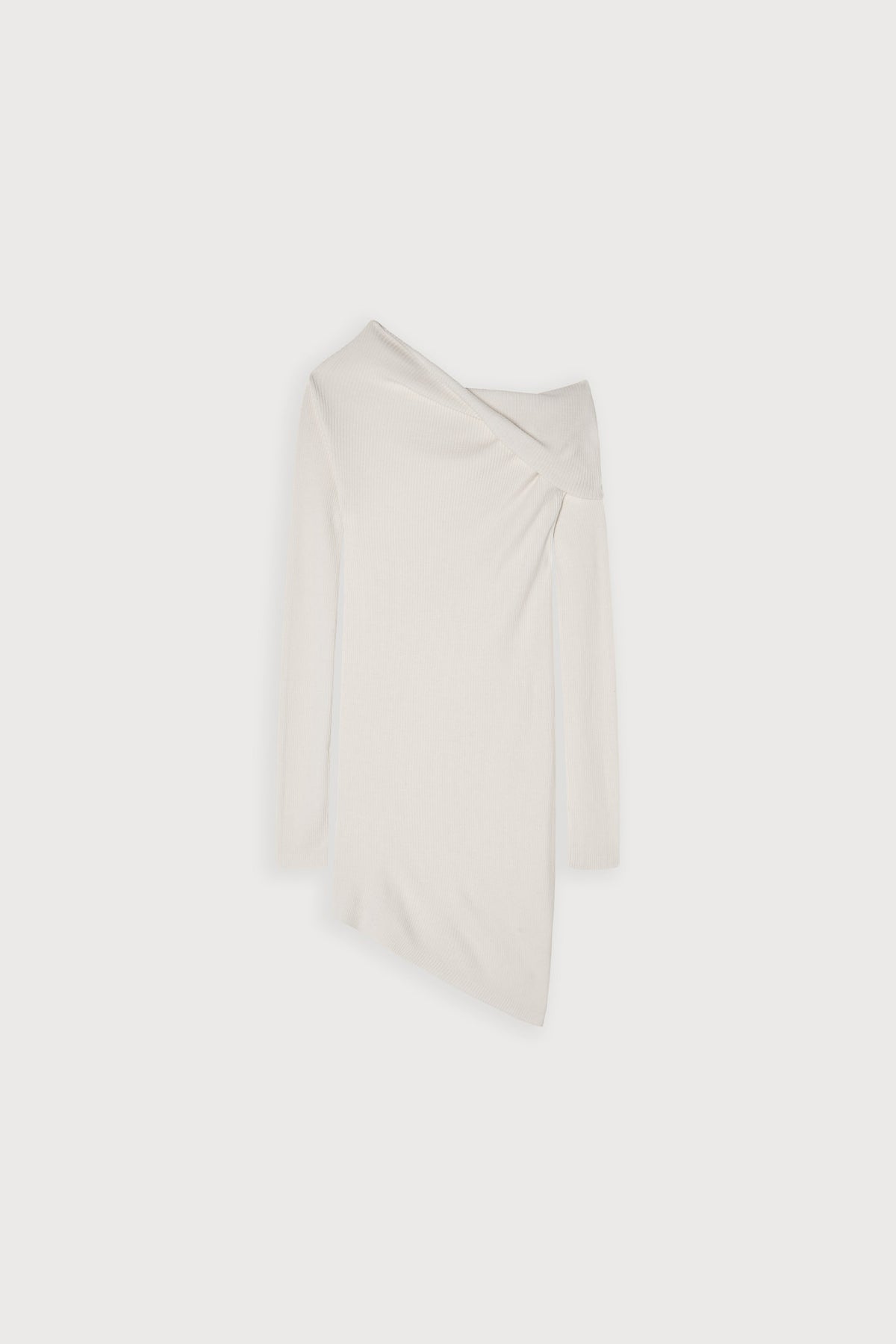 Wool Asymmetric Top