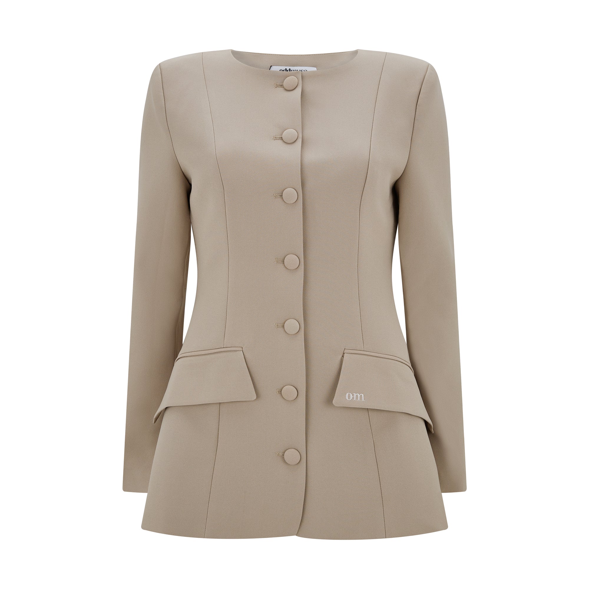 The Ultimate Muse Tailored Jacket | Taupe