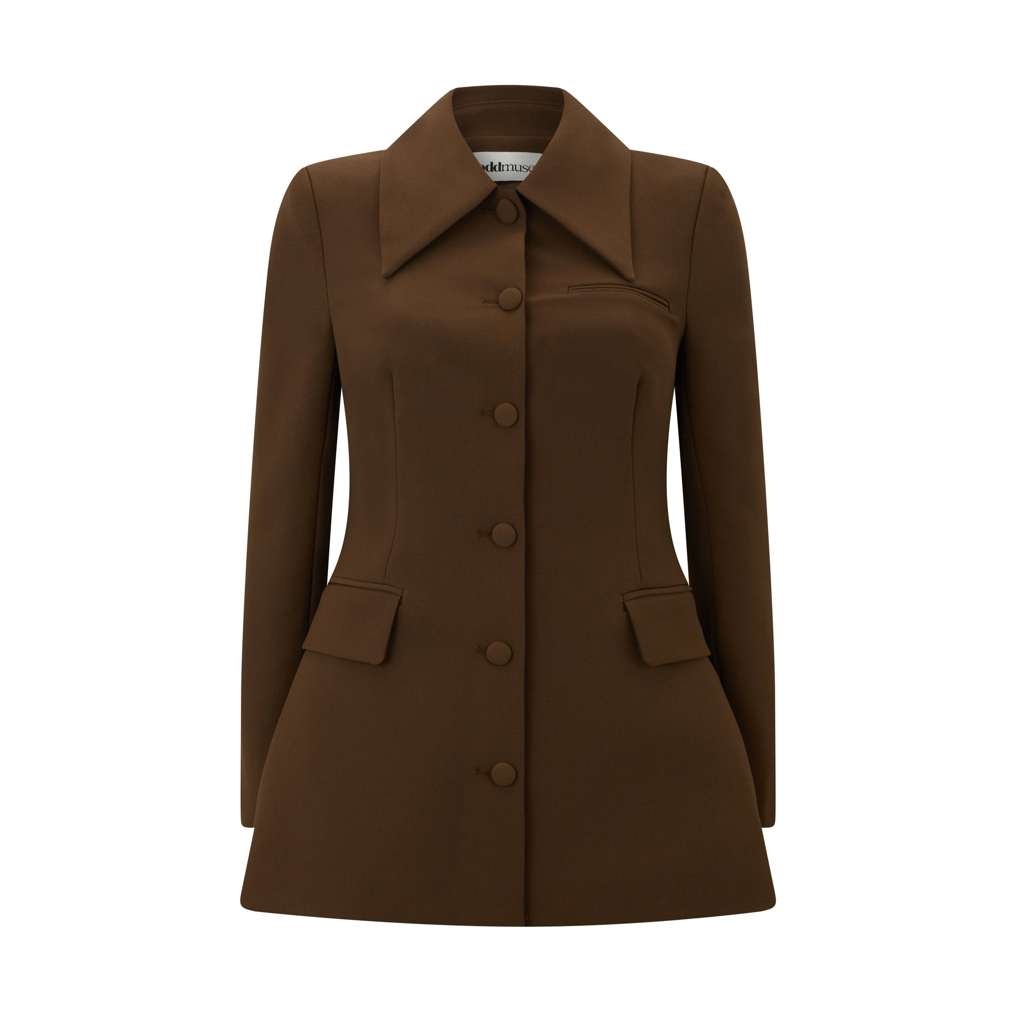 The Ultimate Muse Structured Jacket | Chocolate