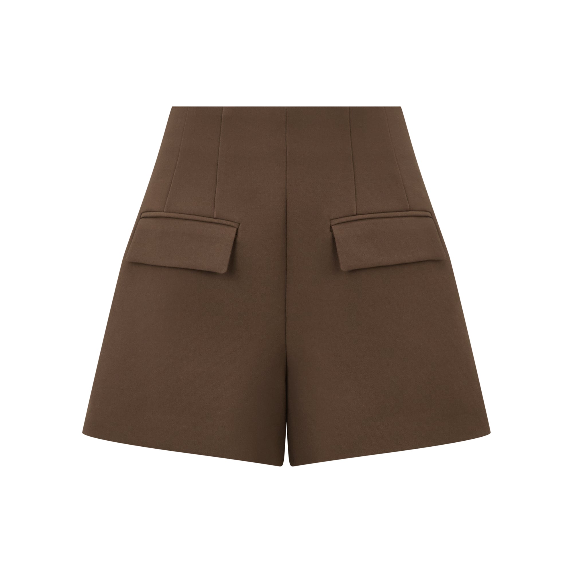 The Ultimate Muse Structured Shorts | Chocolate