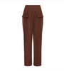 The Ultimate Muse Wide Leg Trousers | Chocolate