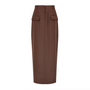 The Ultimate Muse Maxi Skirt | Chocolate